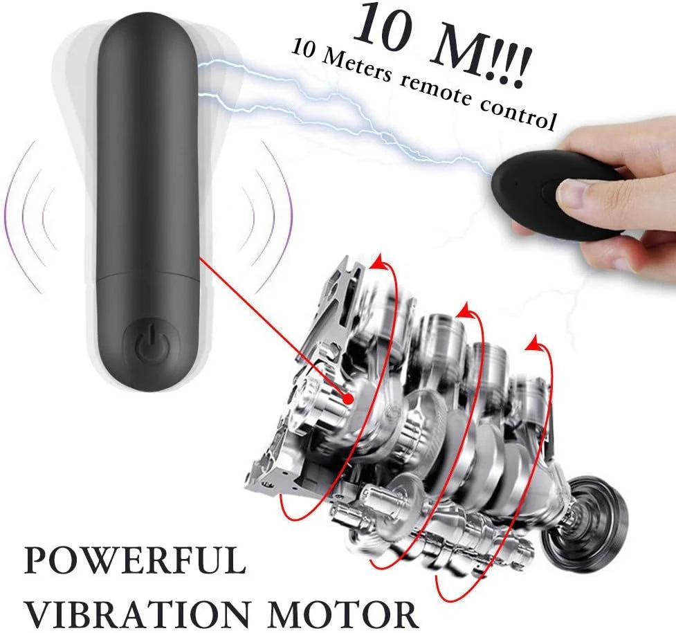 LaceStealth Lace Bullet Panty Vibrator Remote 10 Modes - Image 3