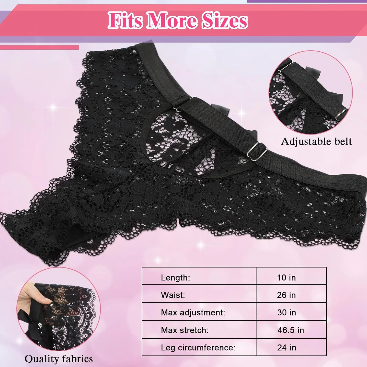 LaceWhisper Lace Remote Panty Vibrator 10 Modes - Image 4