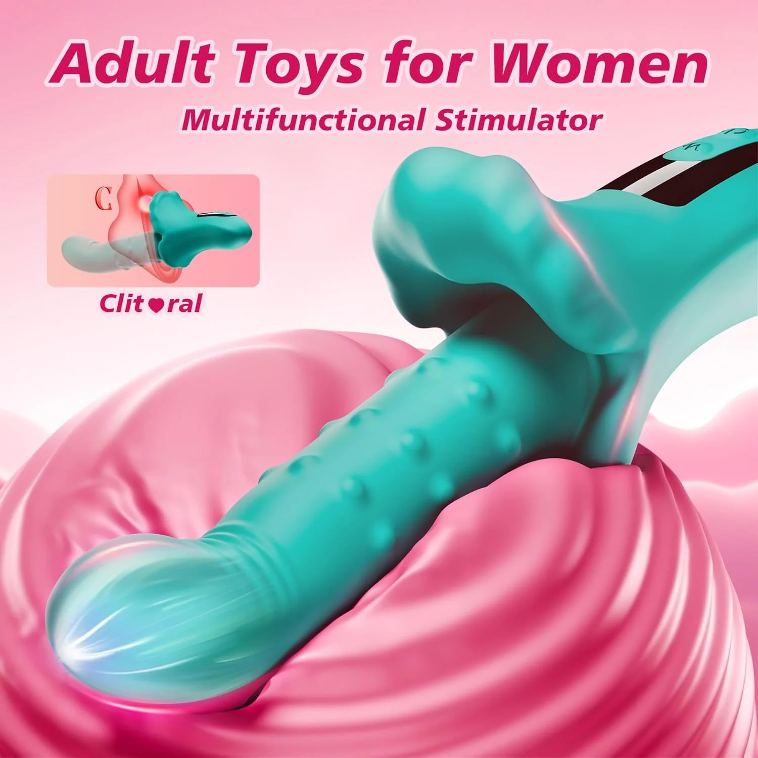 RosePulse Thrusting Vibrator Machine 9×9 Modes - Image 3