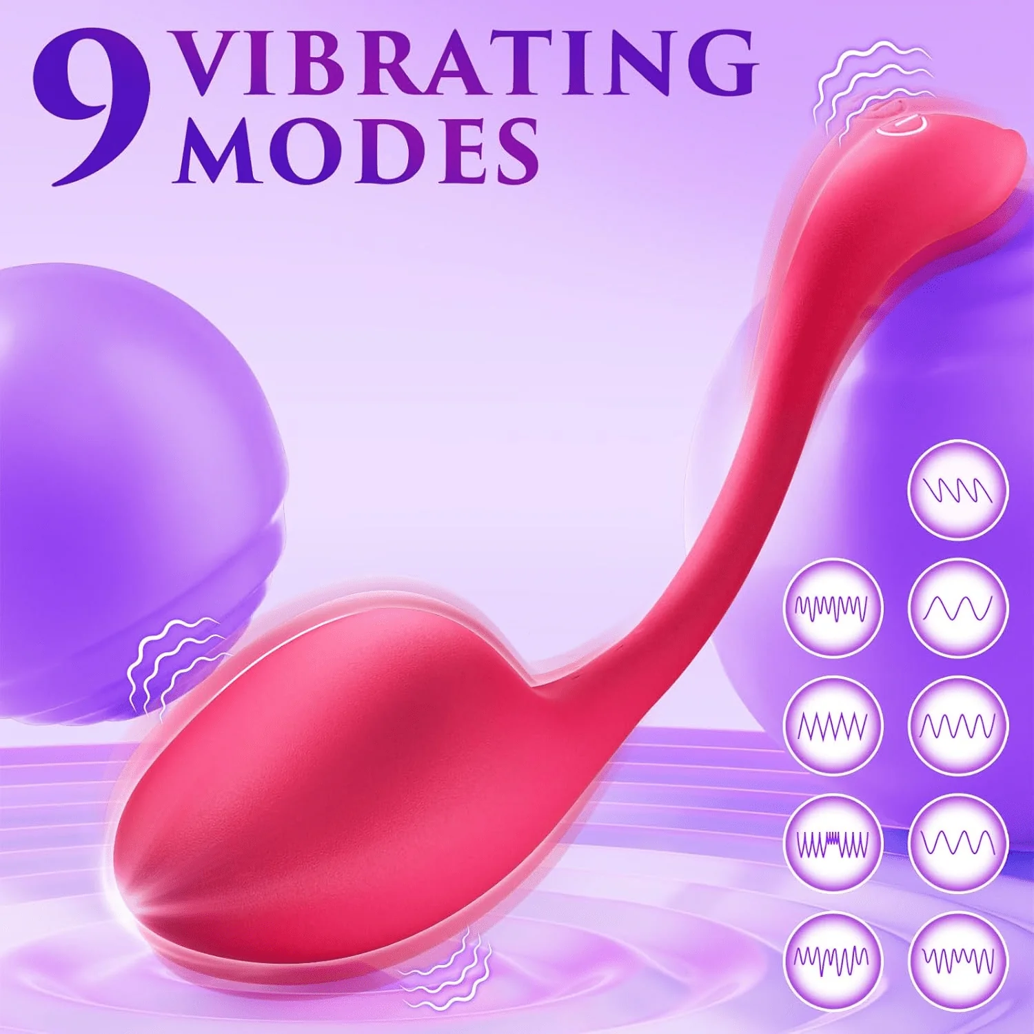 SwaniX AI Wearable Vibrator 9 Modes App Control - Image 2