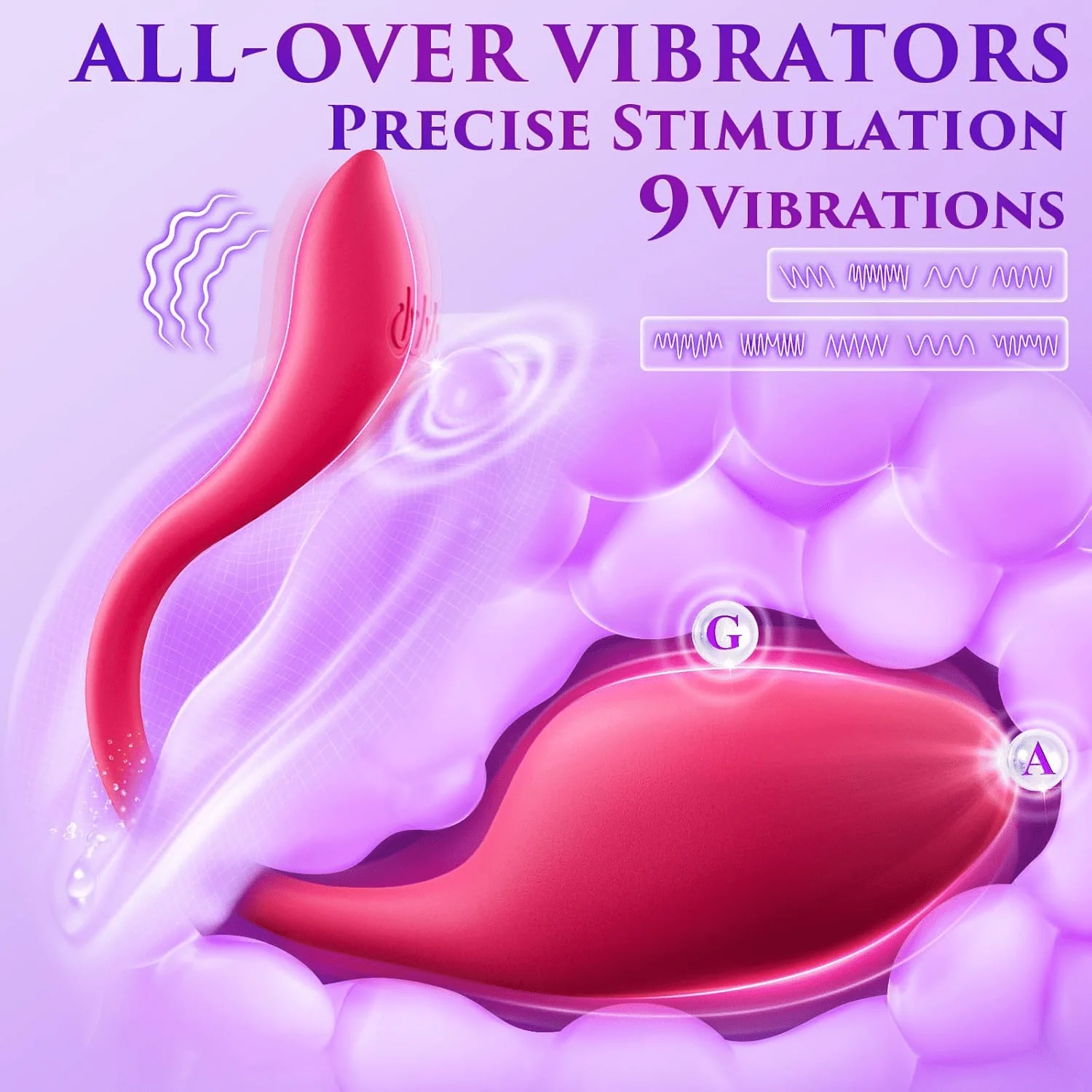 SwaniX AI Wearable Vibrator 9 Modes App Control - Image 3