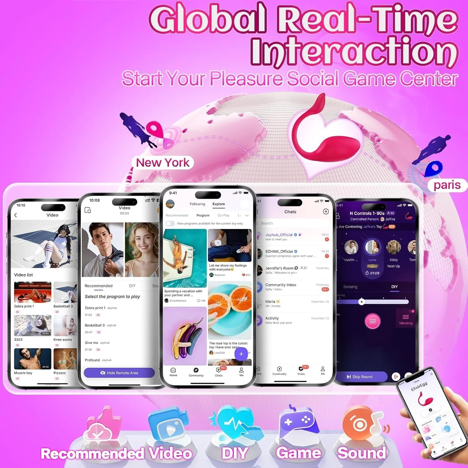 SwaniX AI Wearable Vibrator 9 Modes App Control - Image 6