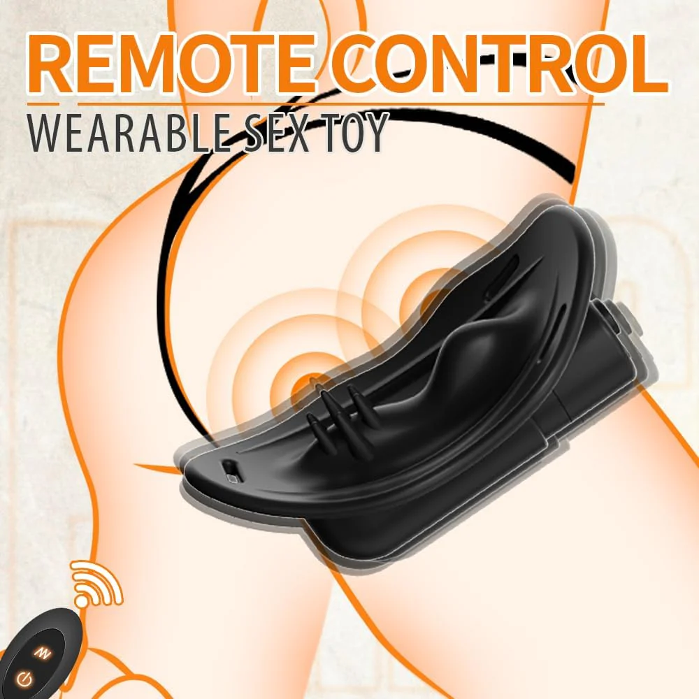 DualSync Wearable Panty Vibrator Remote 10 Modes Waterproof - Image 2