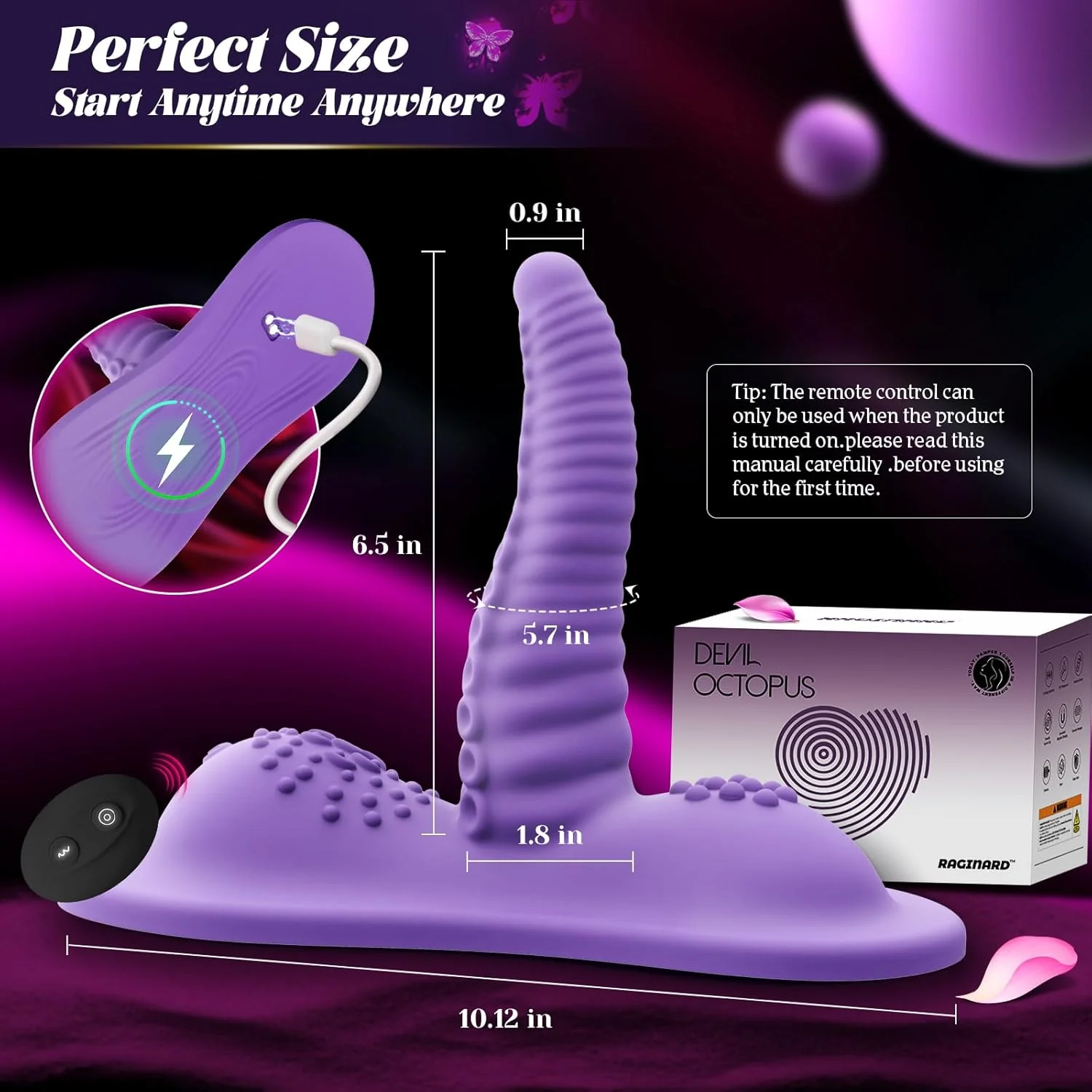 TentacleRide Pro Ride-On Swing Dildo with Remote - Image 7