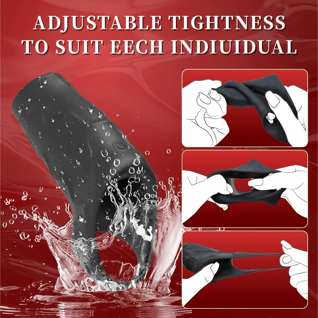 ShadowVibe Vibrating Penis Sleeve - Image 3