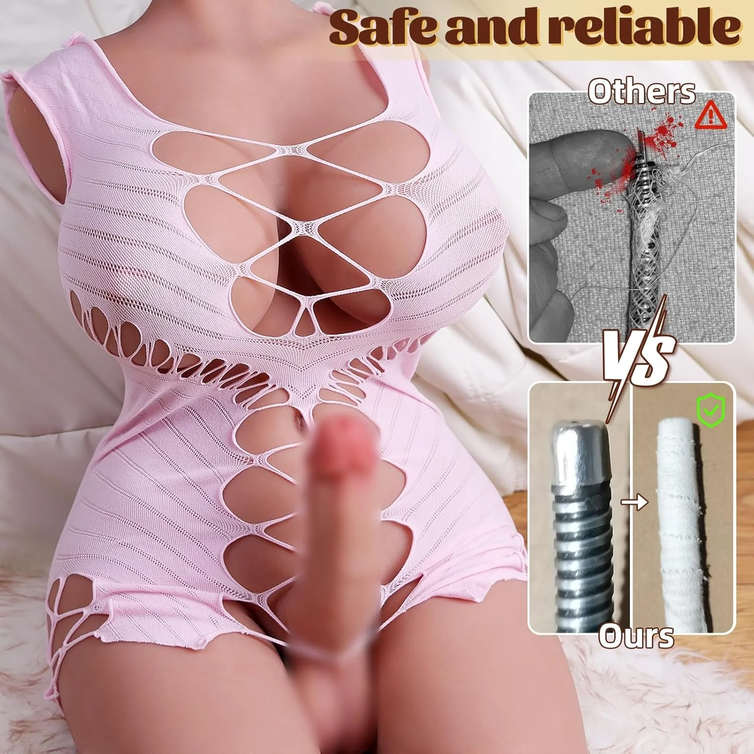 ZypherionX 38lb Transgender Sex Doll Torso w/ Dildo - Image 5