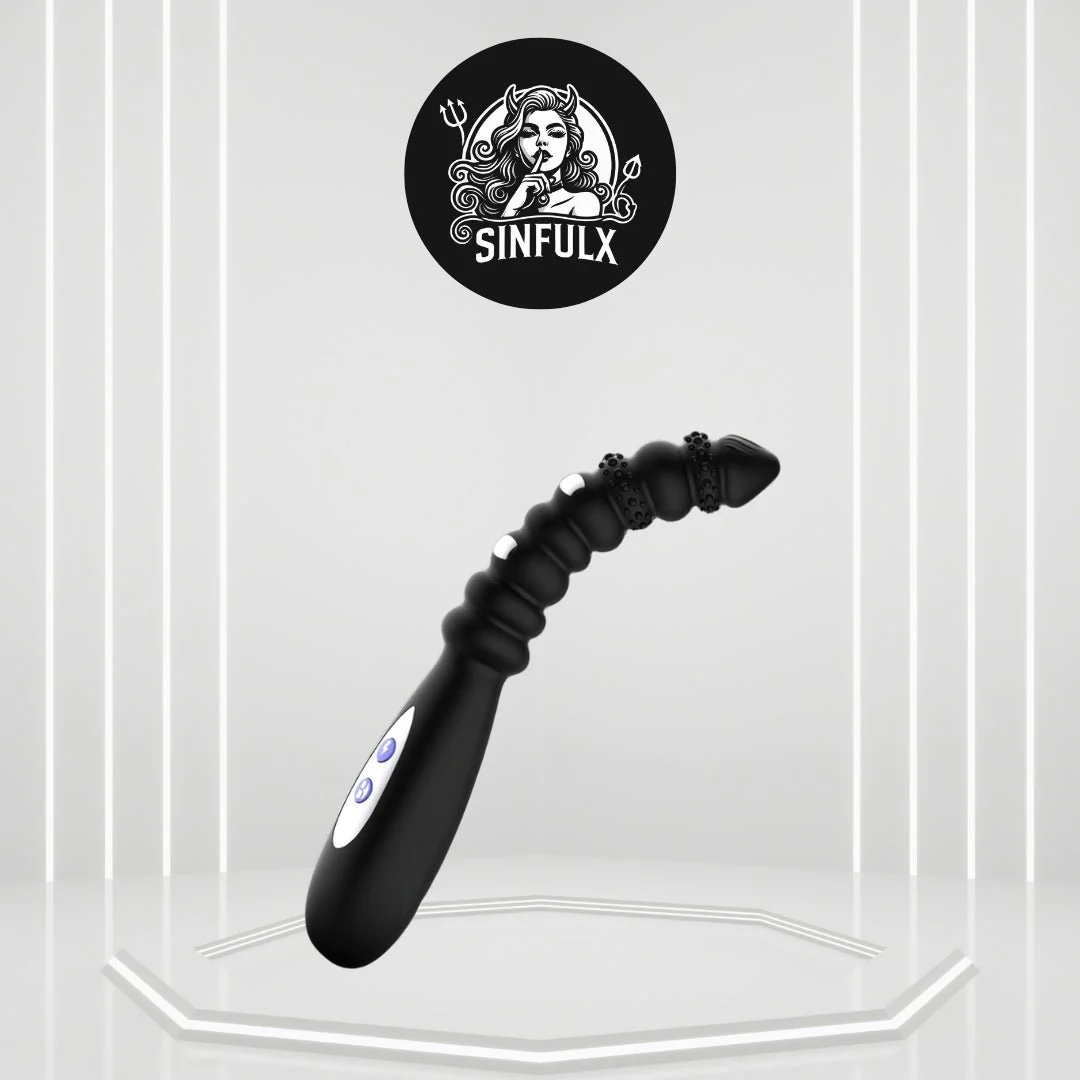 ShockDelivery Anal Beads Wand Vibrator