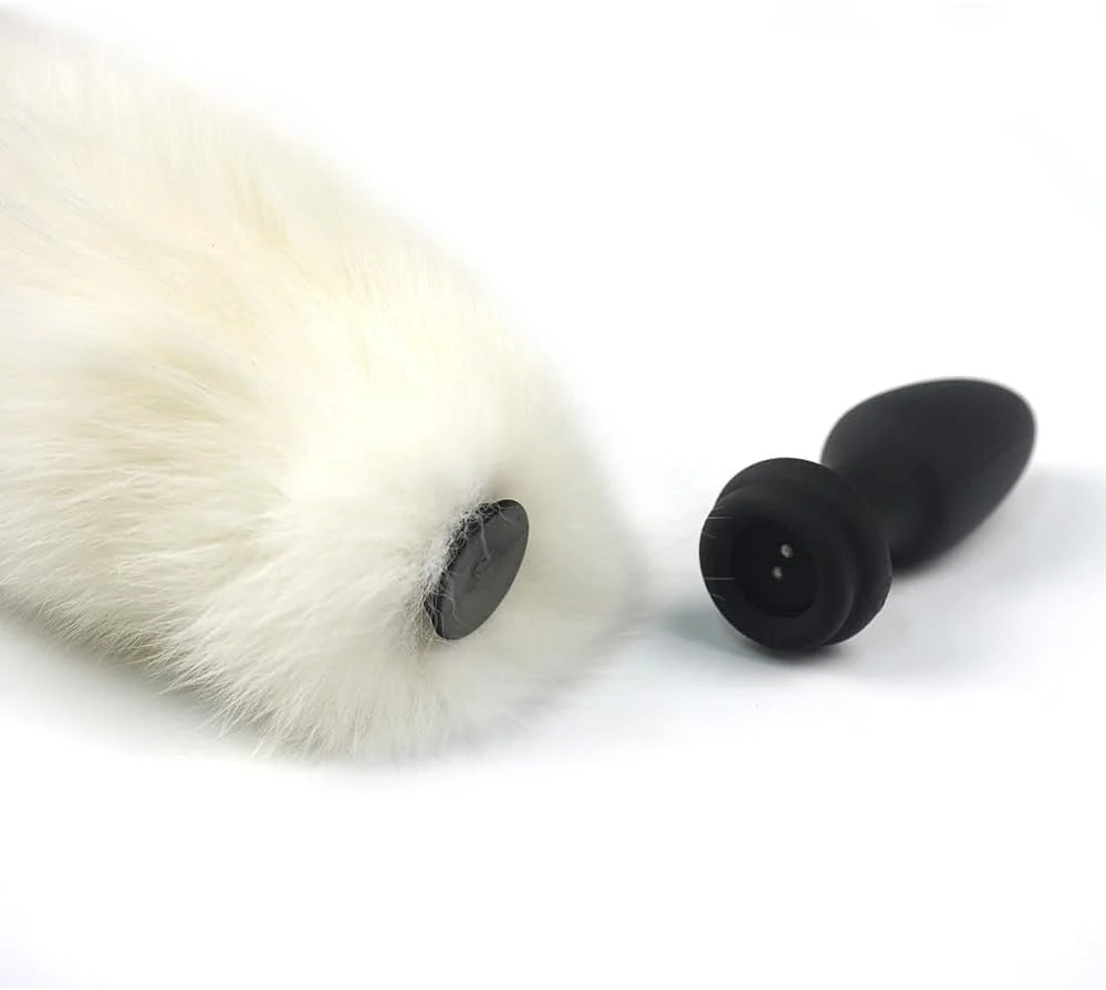 FrostPulse Remote Control Fox Tail Vibrating Anal Plug - Image 5