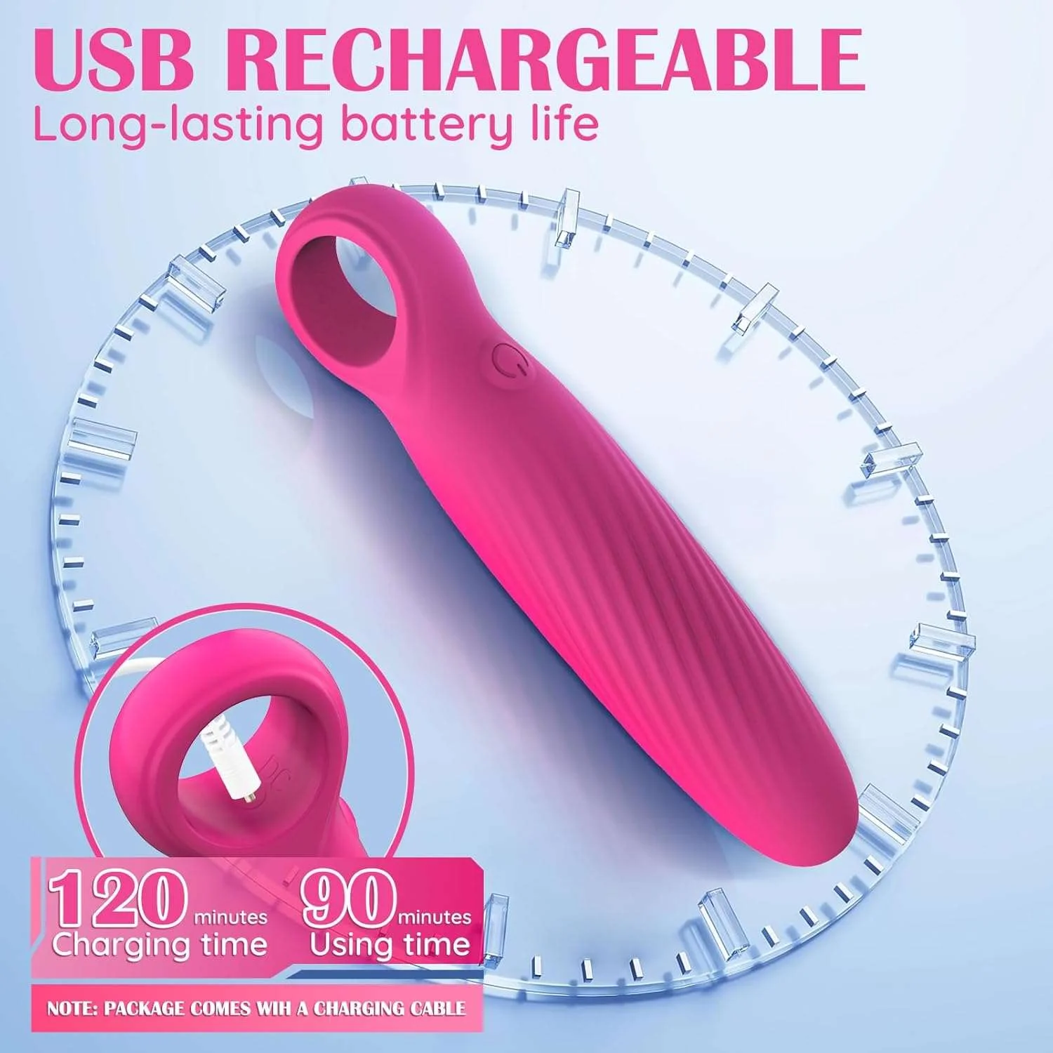 SparkSilk Portable Bullet Vibrator - Image 3