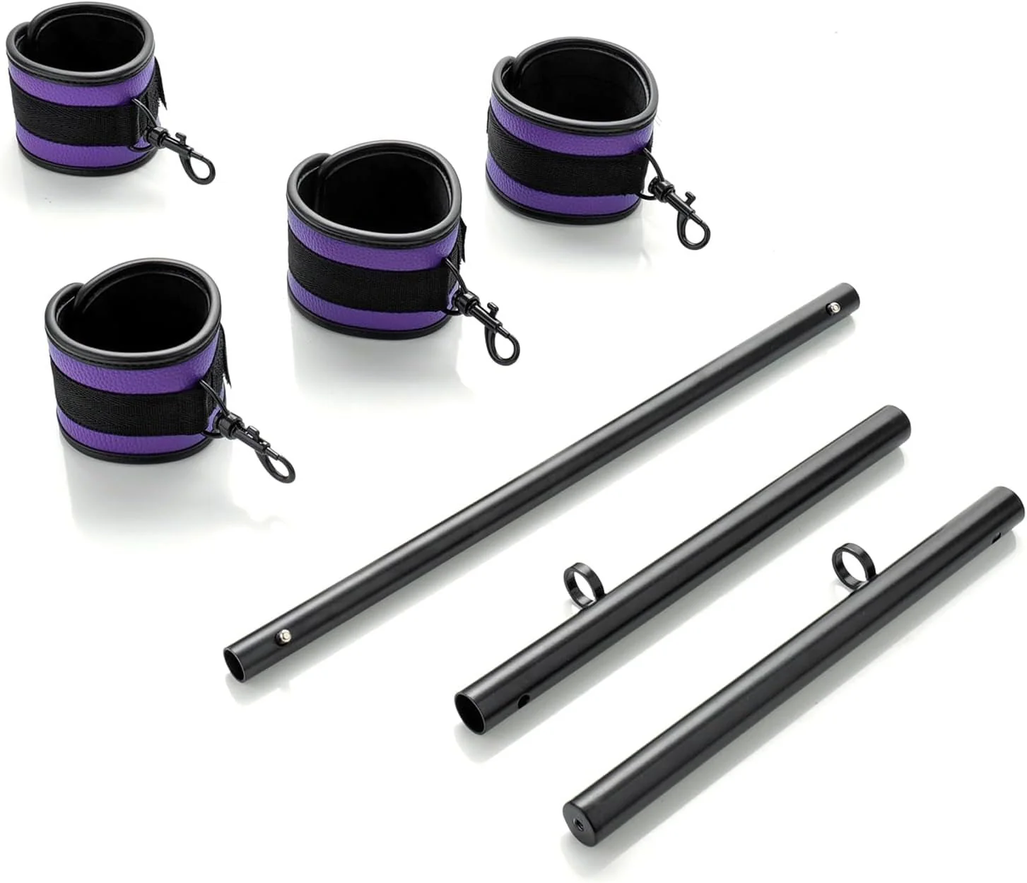 MidnightViolet Black Purple Adjustable Spreader Bar - Image 3
