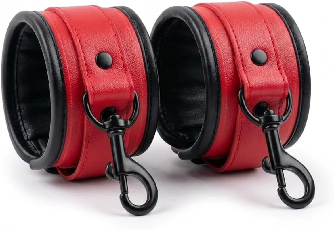CrimsonGrip Red Adjustable Spreader Bar with Furry Straps - Image 7