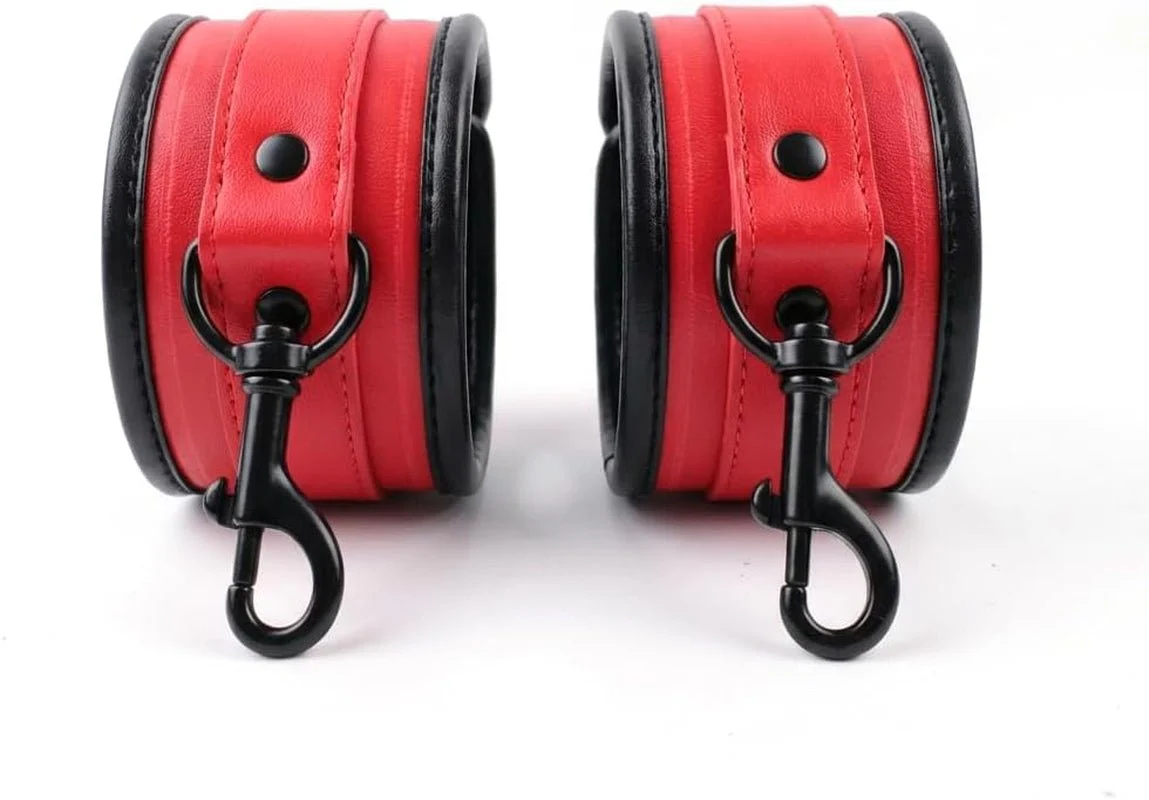 CrimsonGrip Red Adjustable Spreader Bar with Furry Straps - Image 8