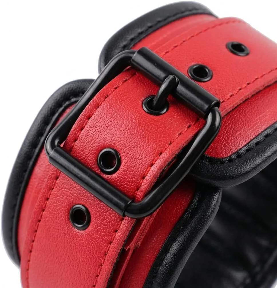 CrimsonGrip Red Adjustable Spreader Bar with Furry Straps - Image 9