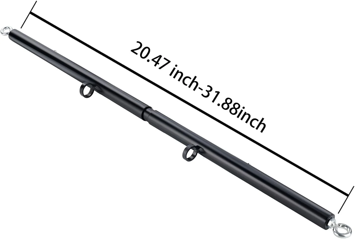 InfernoGrip Bright Red Spreader Bar with Furry Cuffs - Image 7