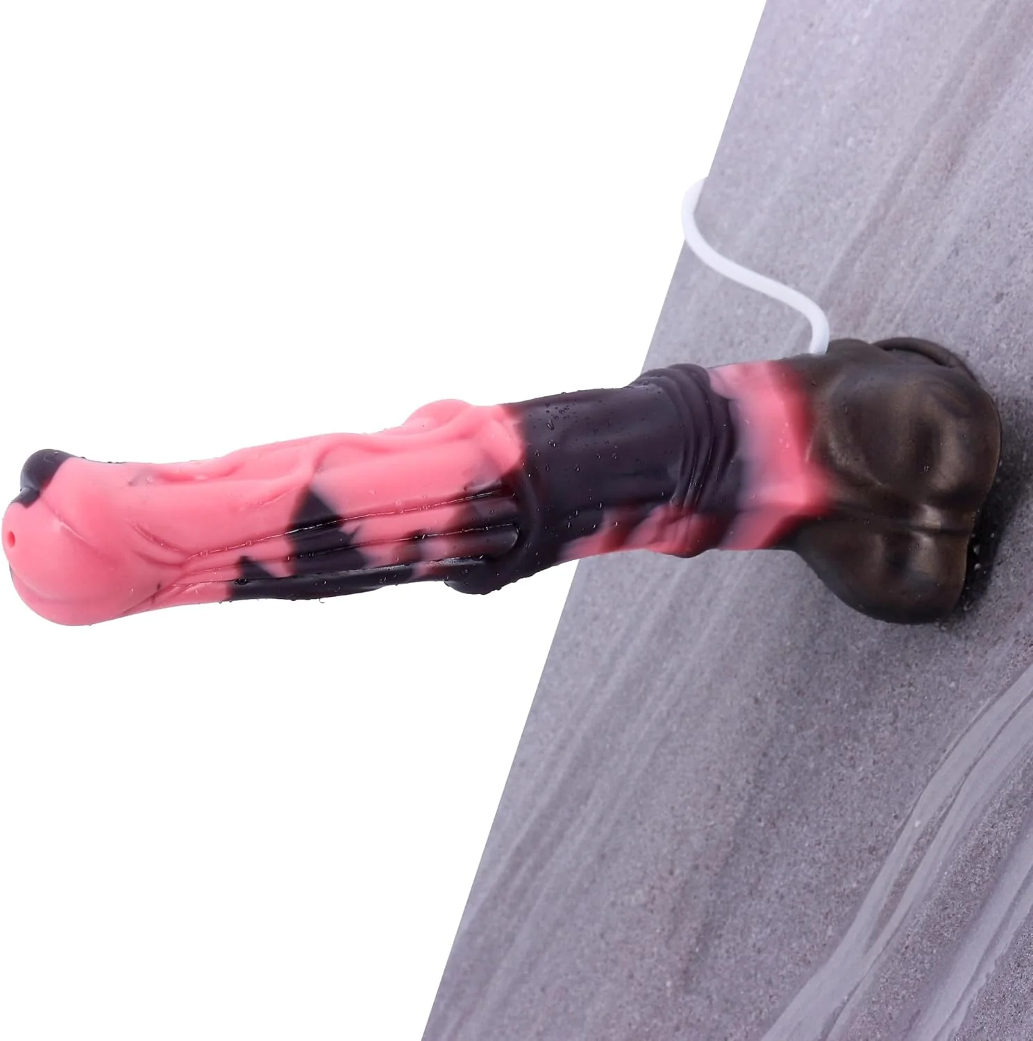 TitanMix 12” Fantasy Ejaculating Dildo Thick Silicone Suction Cup - Image 7