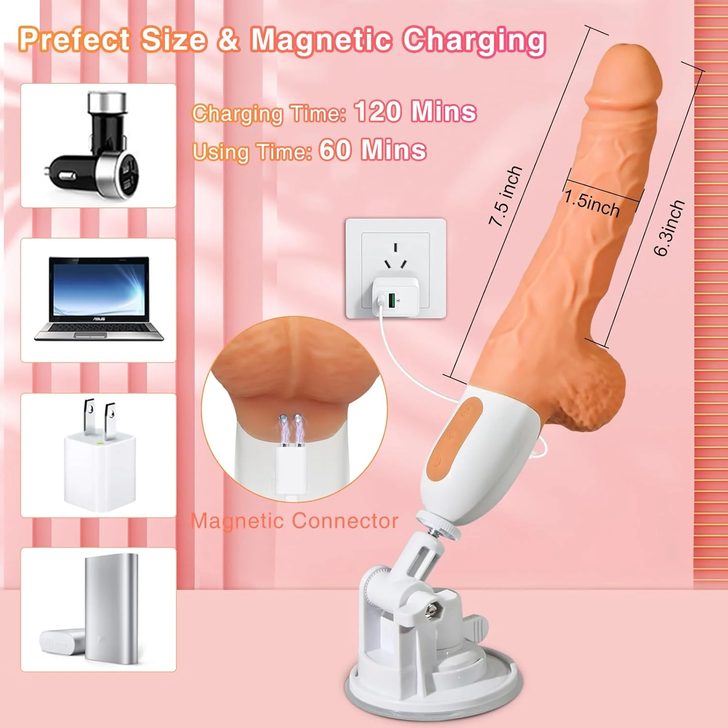 StormMotion Thrusting Dildo Sex Machine - Image 6