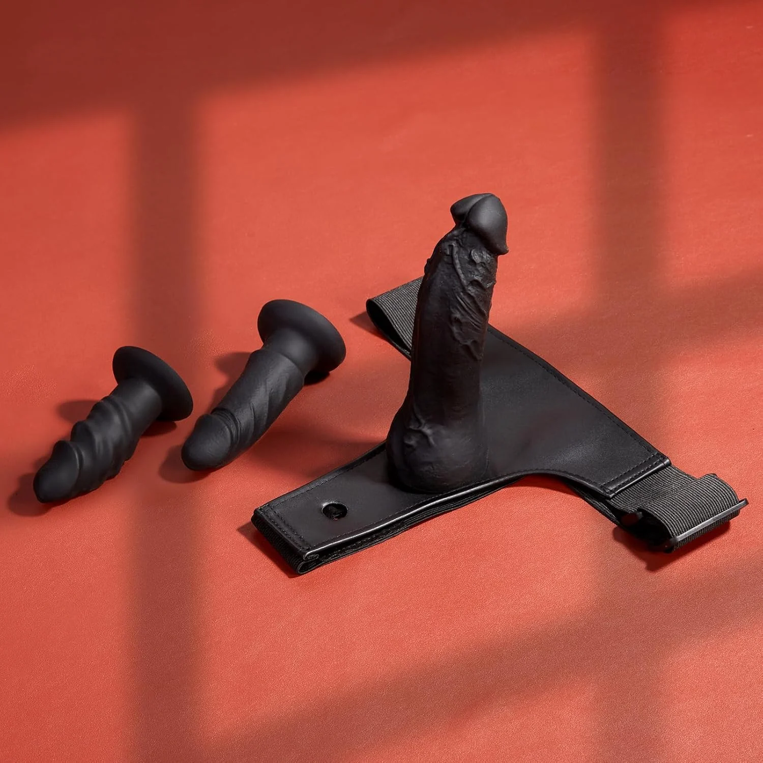 TriNova Triple Strap-On Harness with 3 Dildos - Image 7