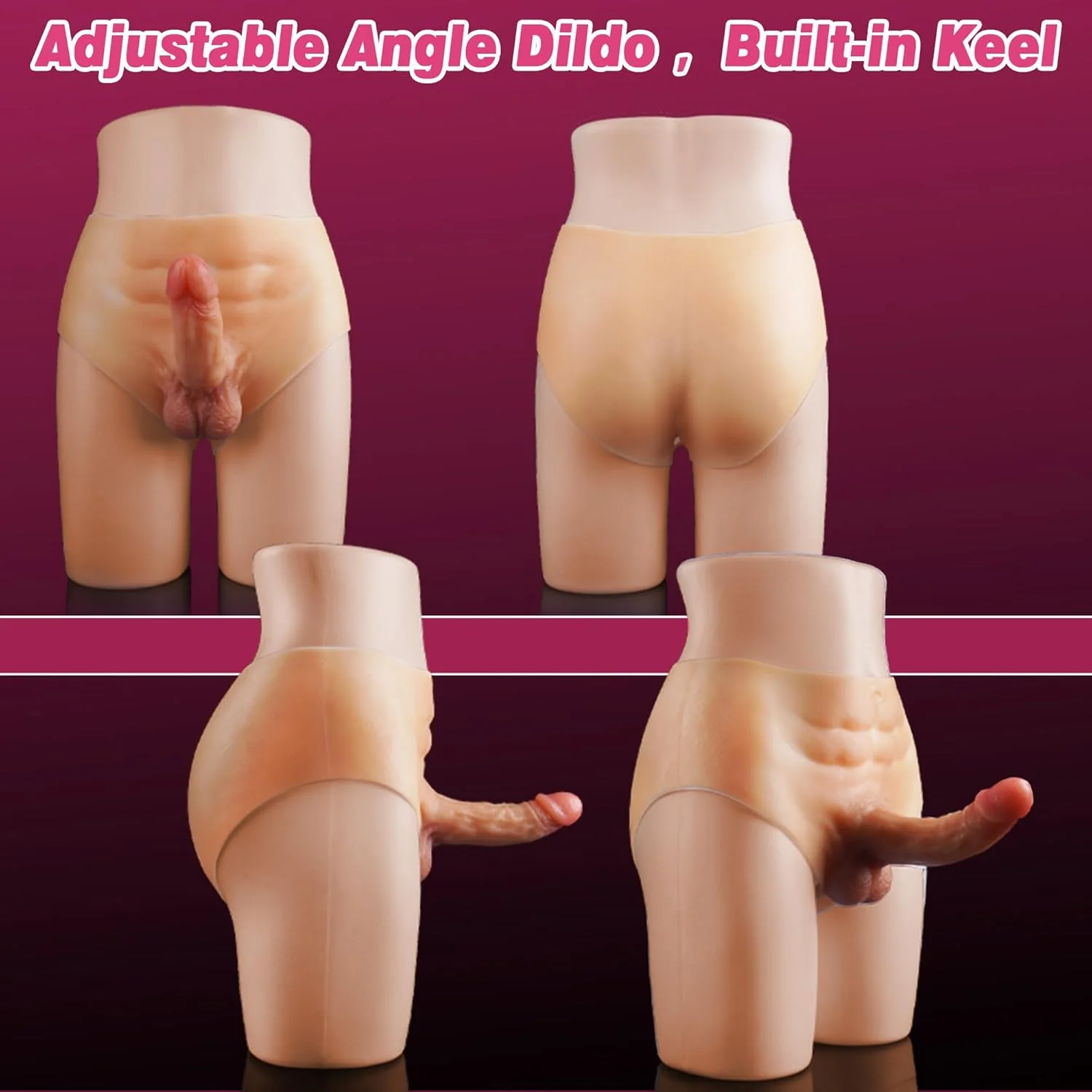 FlexForm Strapless Dildo Harness Panties - Image 4