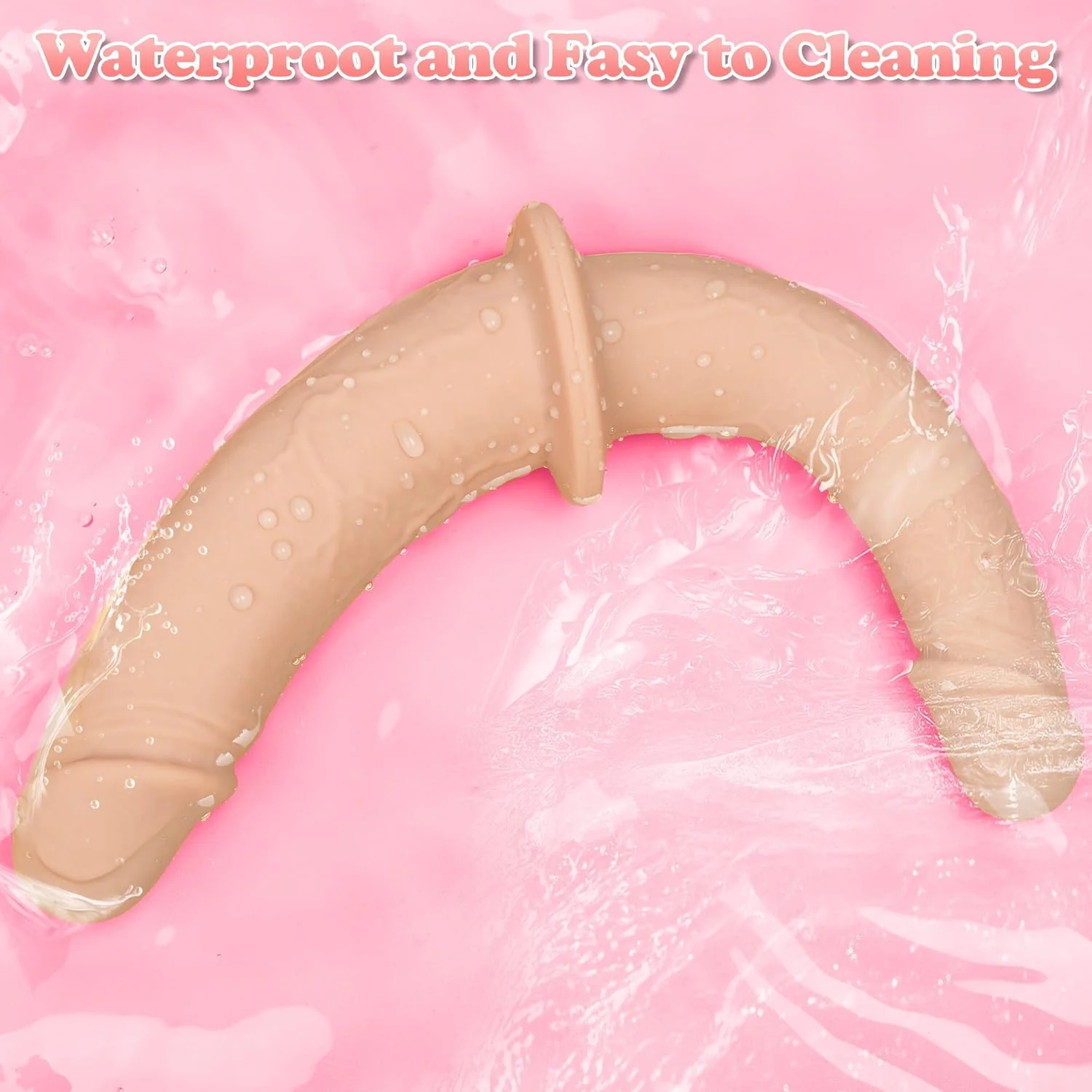 FlexDual Double Ended Strap-On Dildo Silicone - Image 5
