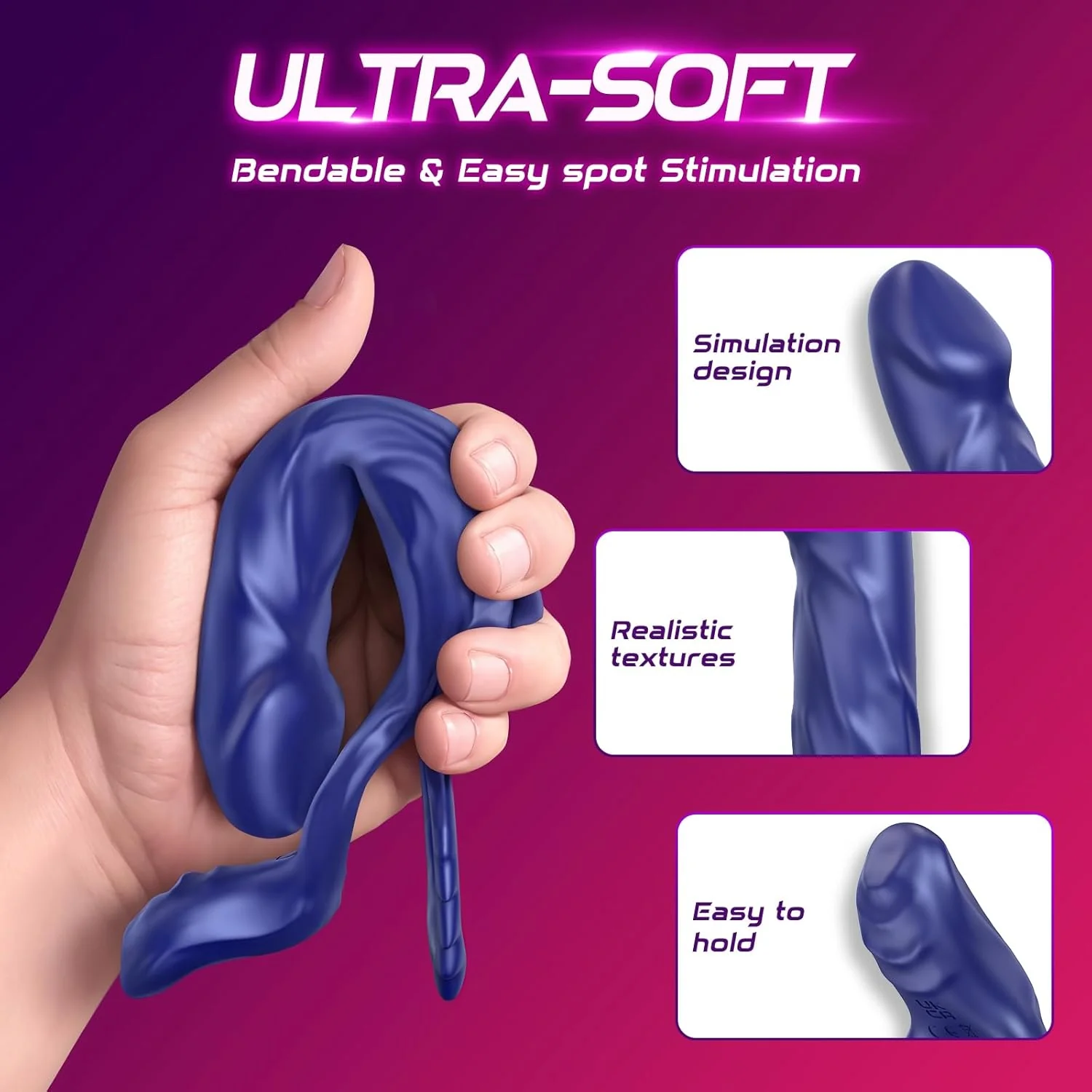 DualDrive Strap-On Cock Ring Clit Vibrator - Image 4