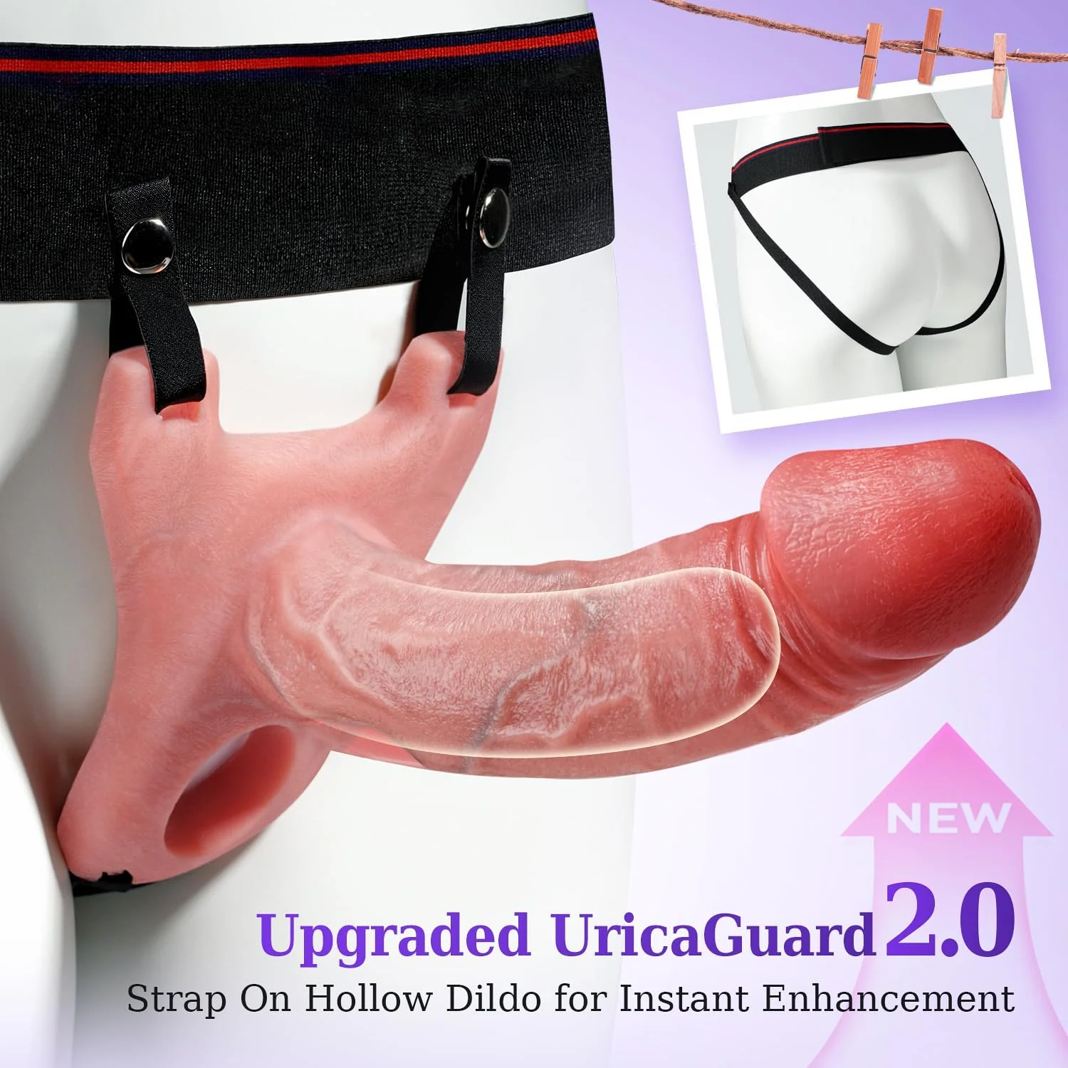HarnessCore Strap-On Penis Sleeve App Control Vibrator - Image 2