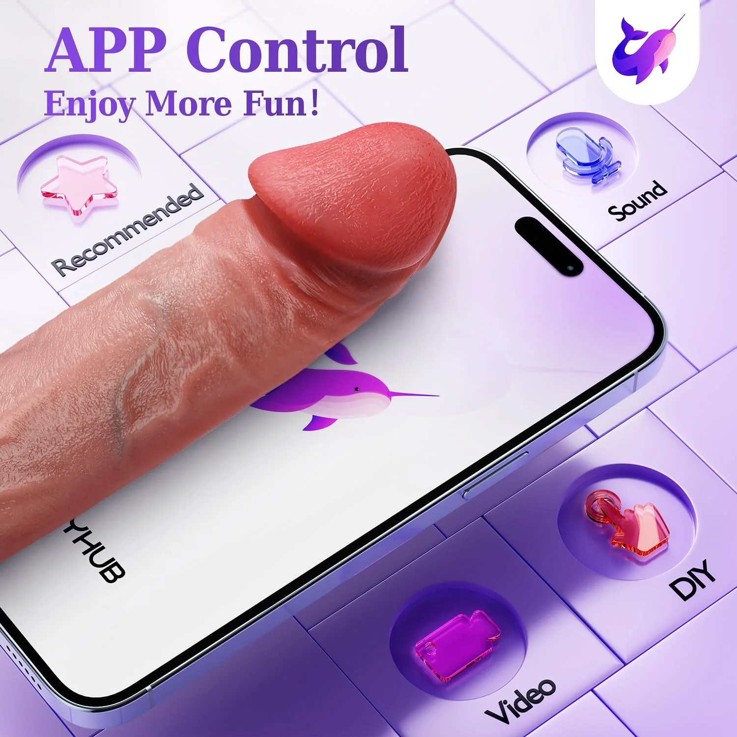 HarnessCore Strap-On Penis Sleeve App Control Vibrator - Image 5