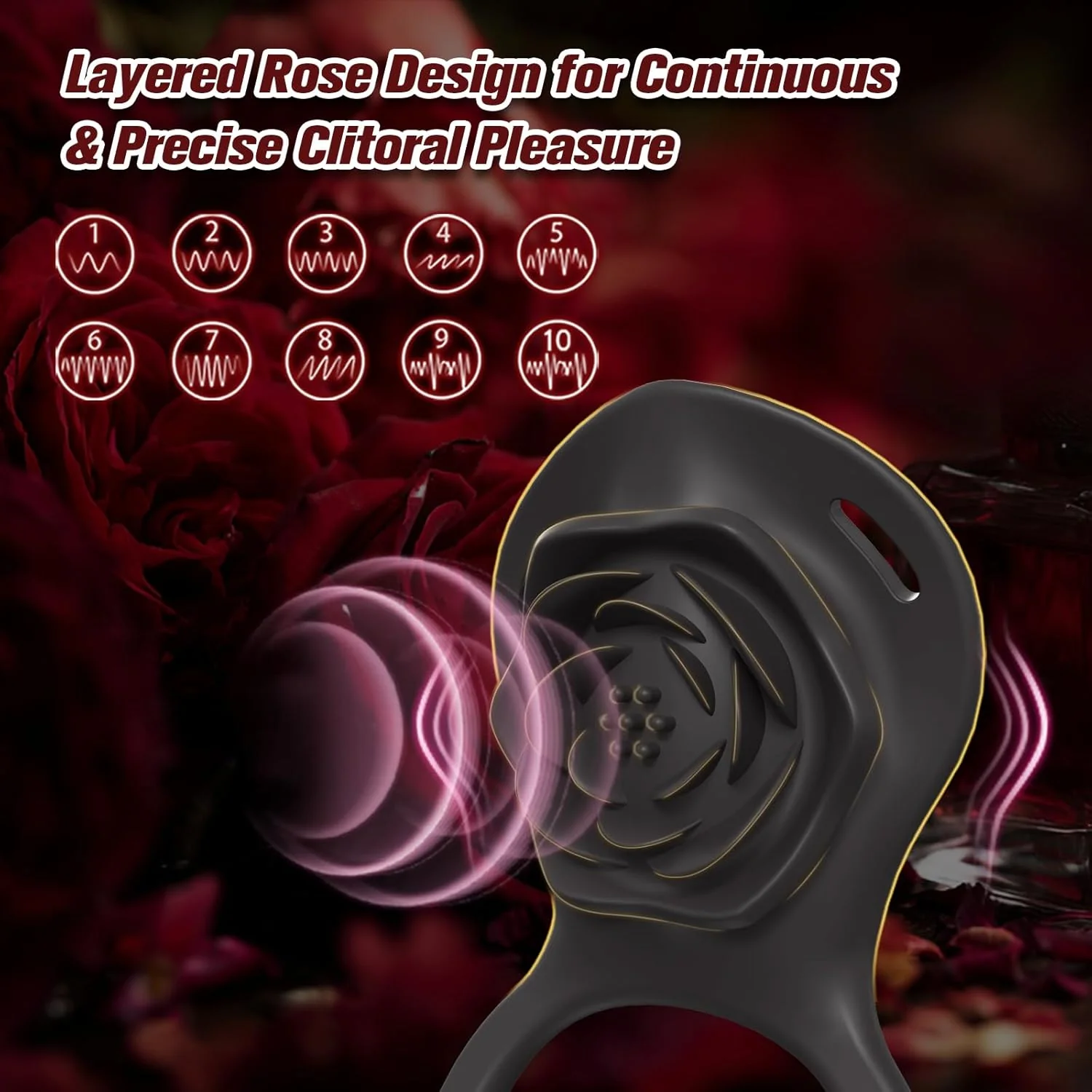 SilentBloom Wearable Clit Vibrator App Remote Quiet Waterproof - Image 4