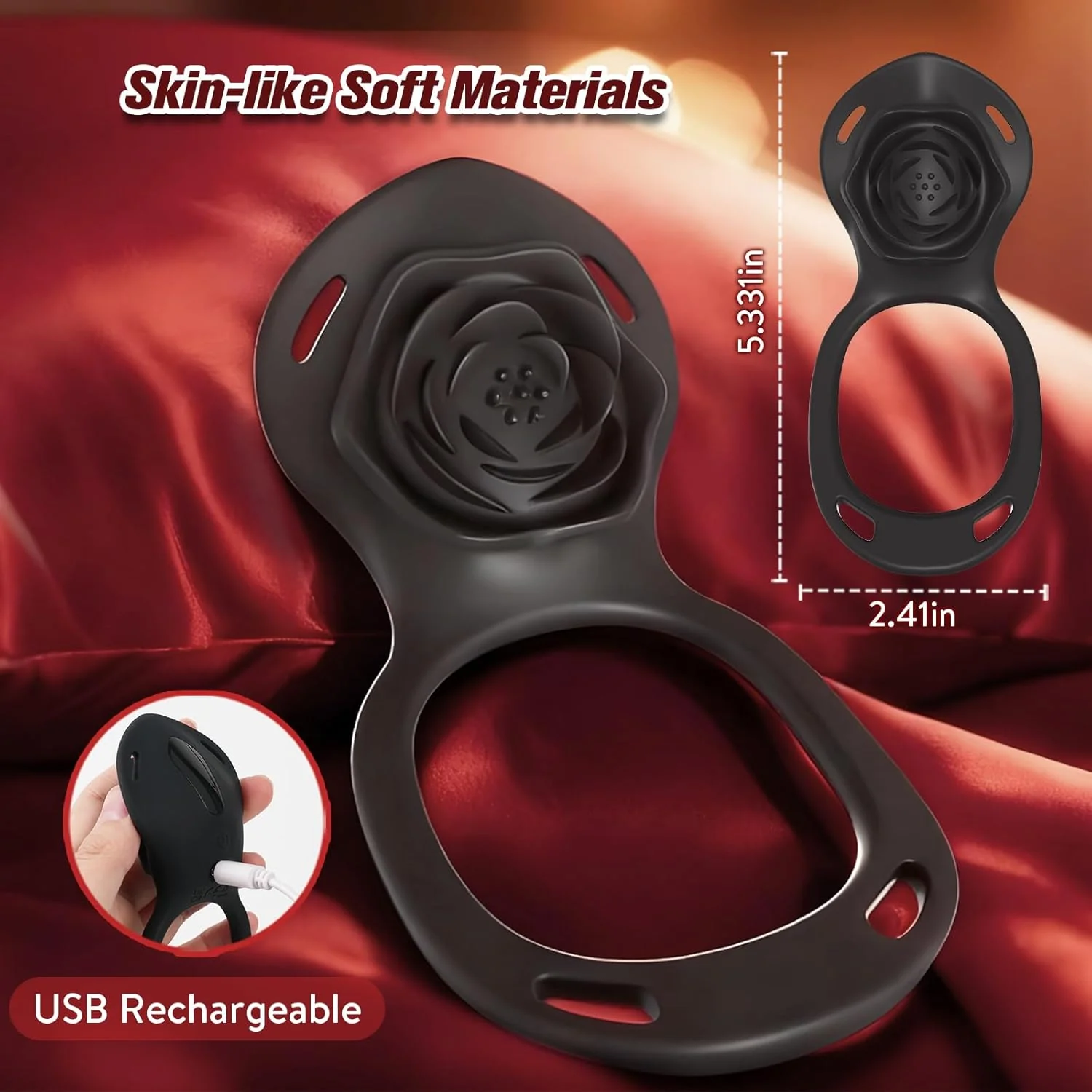 SilentBloom Wearable Clit Vibrator App Remote Quiet Waterproof - Image 9