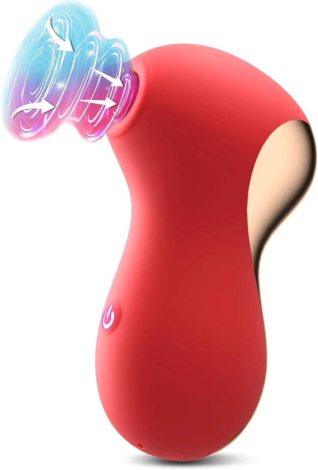 PureSuction Clit Sucker Rose Vibrator 7 Modes Waterproof