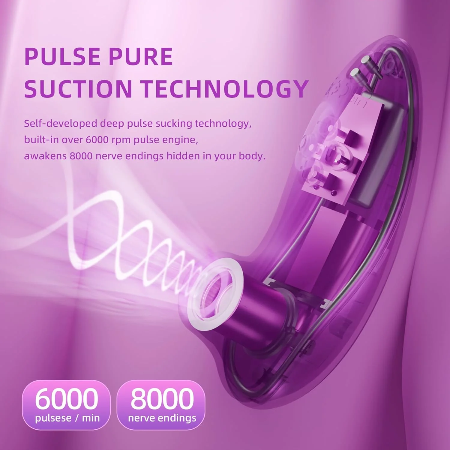 ThermavaX Heating Clit Sucker App Control Waterproof Quiet - Image 3