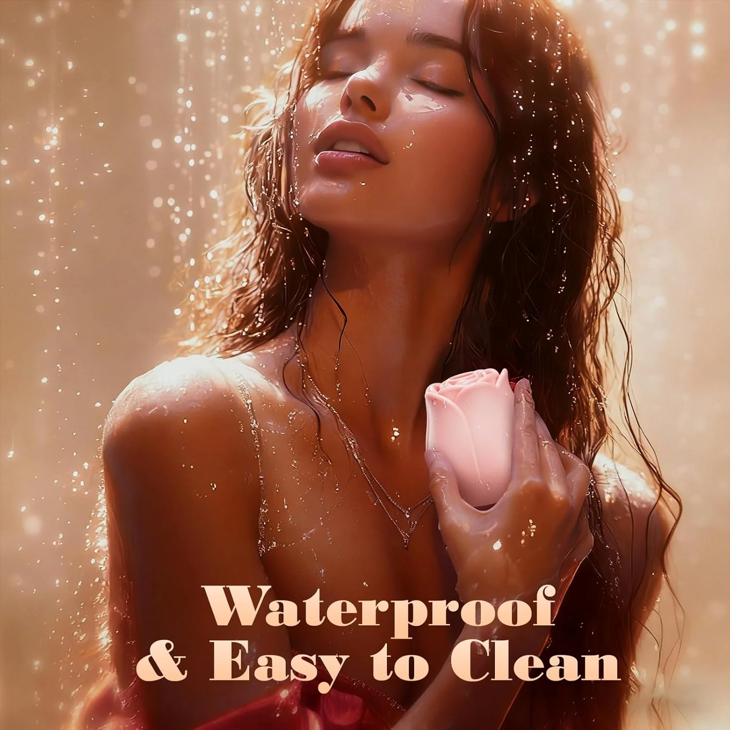 LunaraSync Rose Clit Sucker 10 Modes App Control Waterproof - Image 7