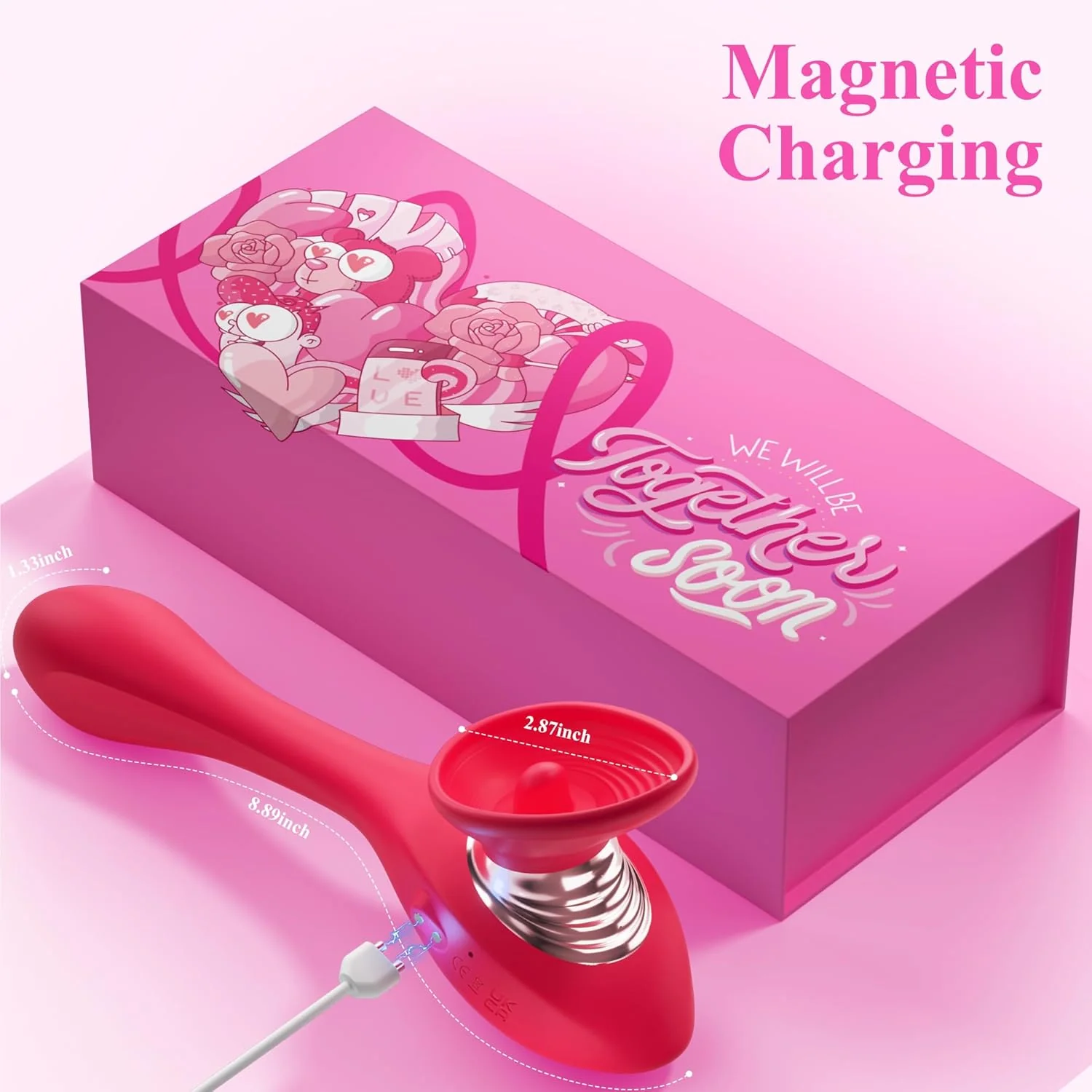 FlexSync App Control Clit Sucker G-Spot Vibrator 3-in-1 - Image 7
