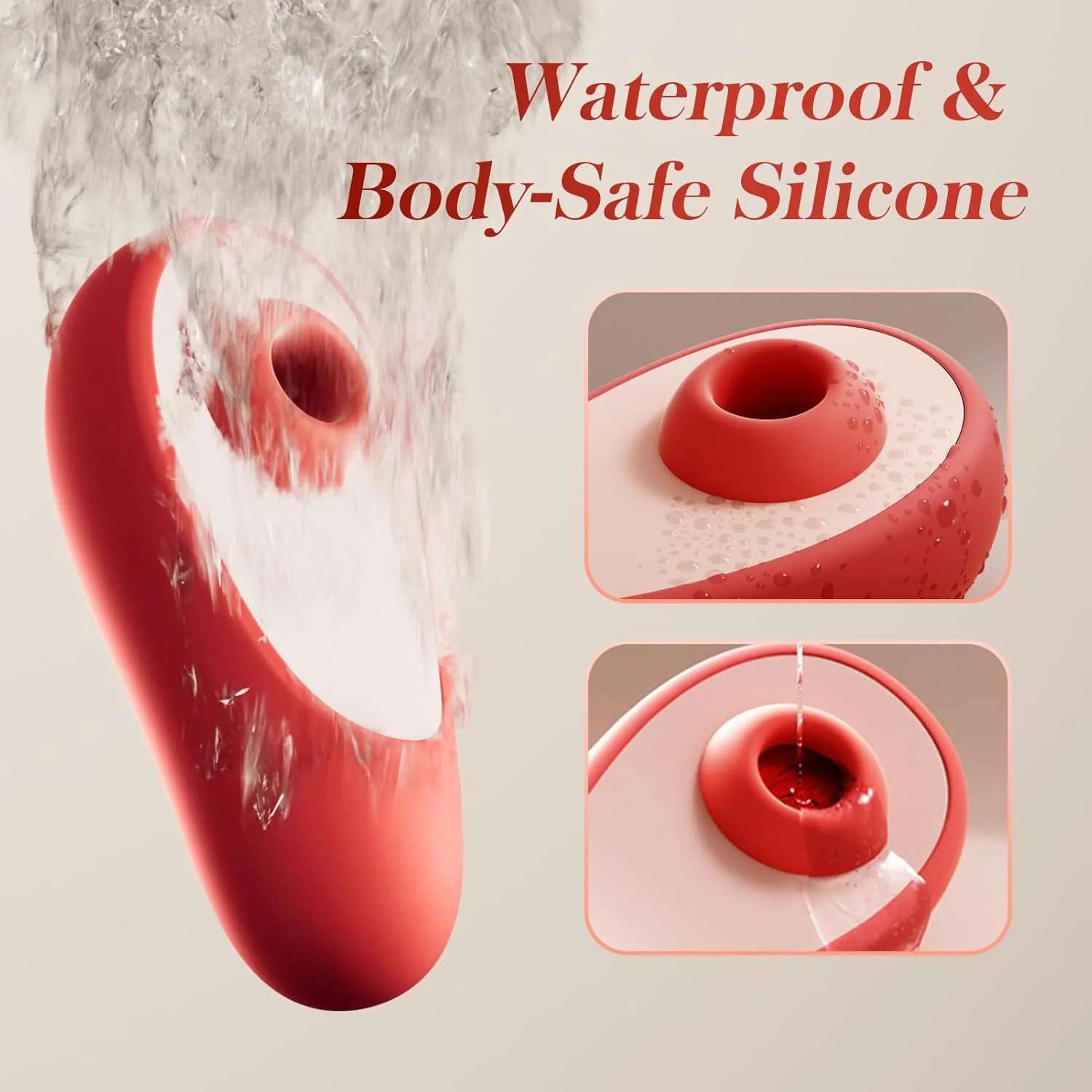 SilvéraPulse Mini Clit Sucker 7 Modes Waterproof Quiet Rechargeable - Image 9