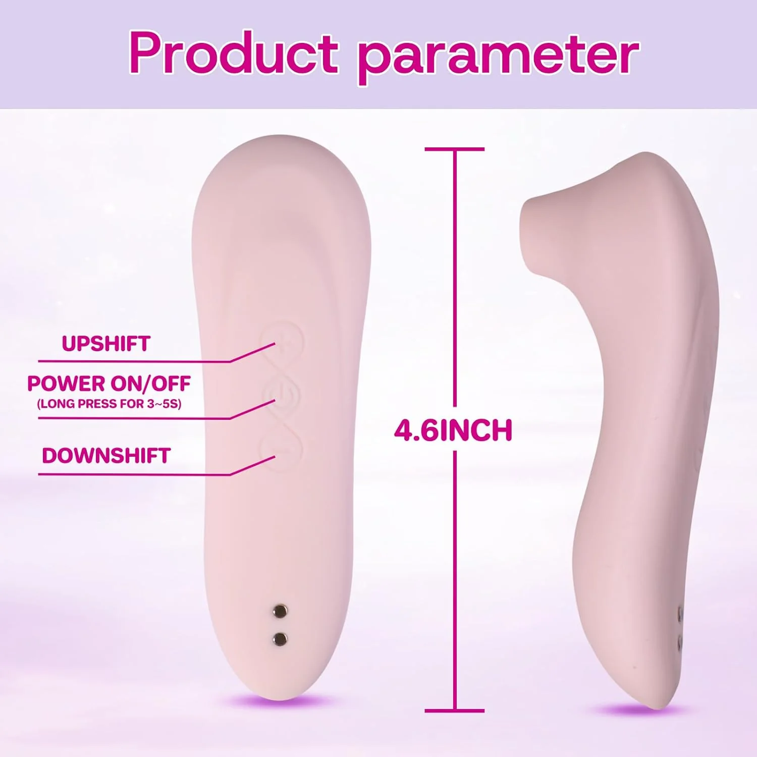 SilqueSuction Wand Clitoral Sucker Waterproof Quiet - Image 3