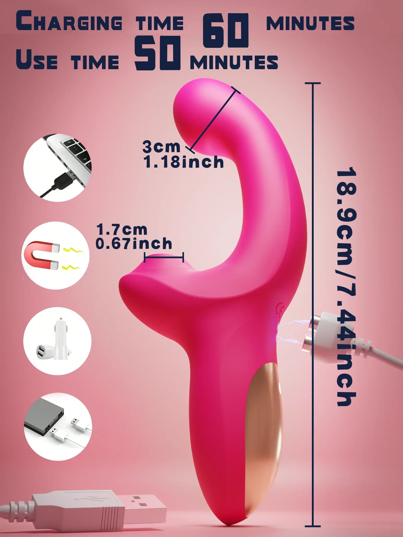 SuctionCurve Rabbit Suction Vibrator for Women - Image 10