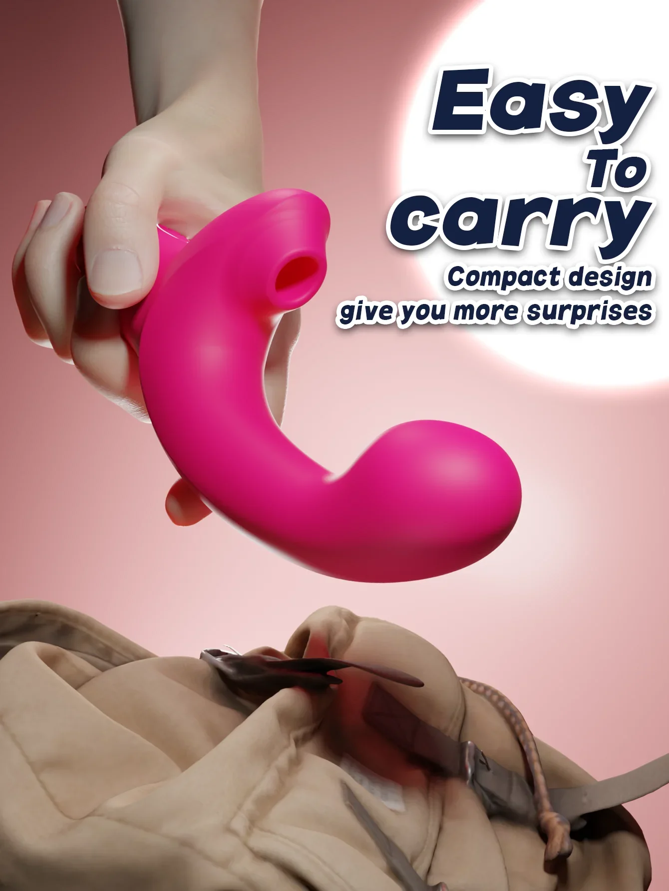 SuctionCurve Rabbit Suction Vibrator for Women - Image 7