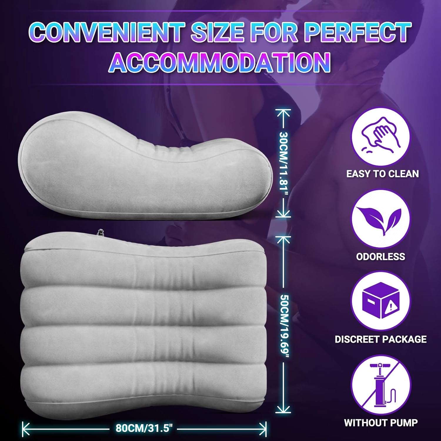 SuperL Inflatable Sex Position Lounge Chair - Image 5