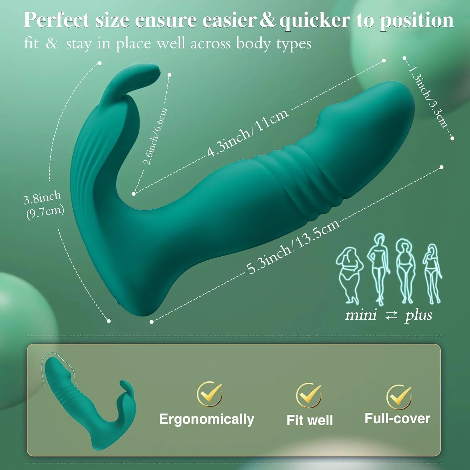 SwayDrive Wearable Remote Rabbit Dildo - Image 4