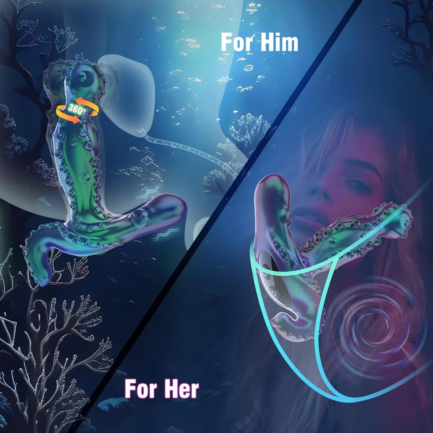 SwayThrob Kinky 360° Rotating Prostate Massager Anal Plug - Image 5