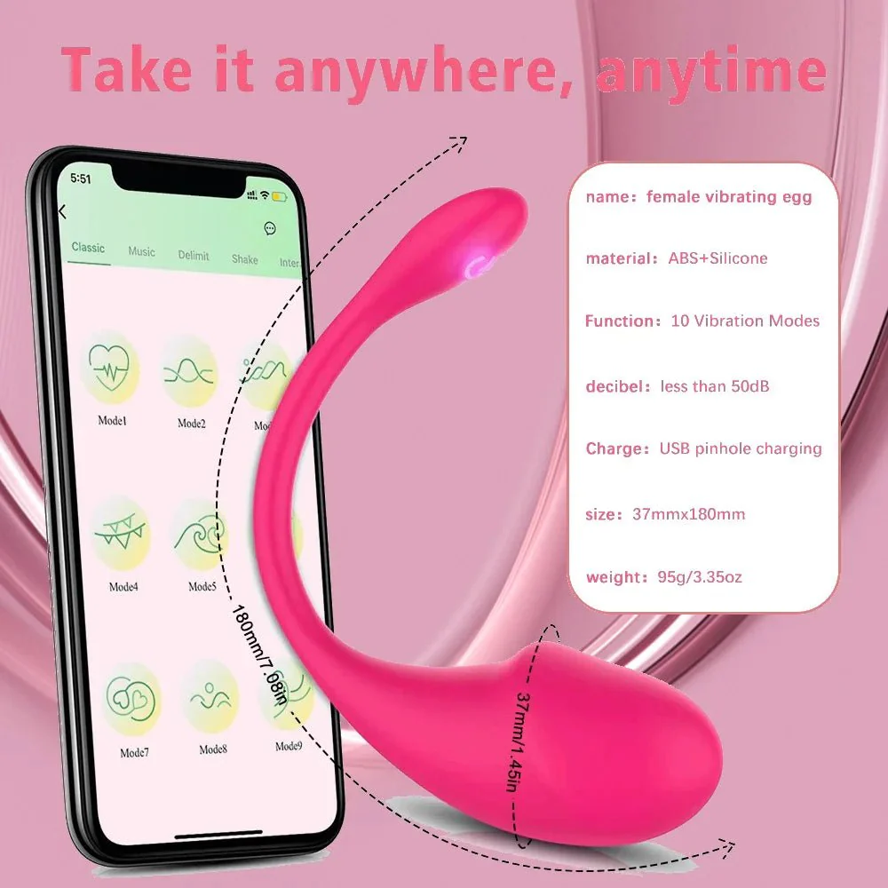 SyncLuxe App Control Wearable G-Spot Egg Vibrator - Image 3