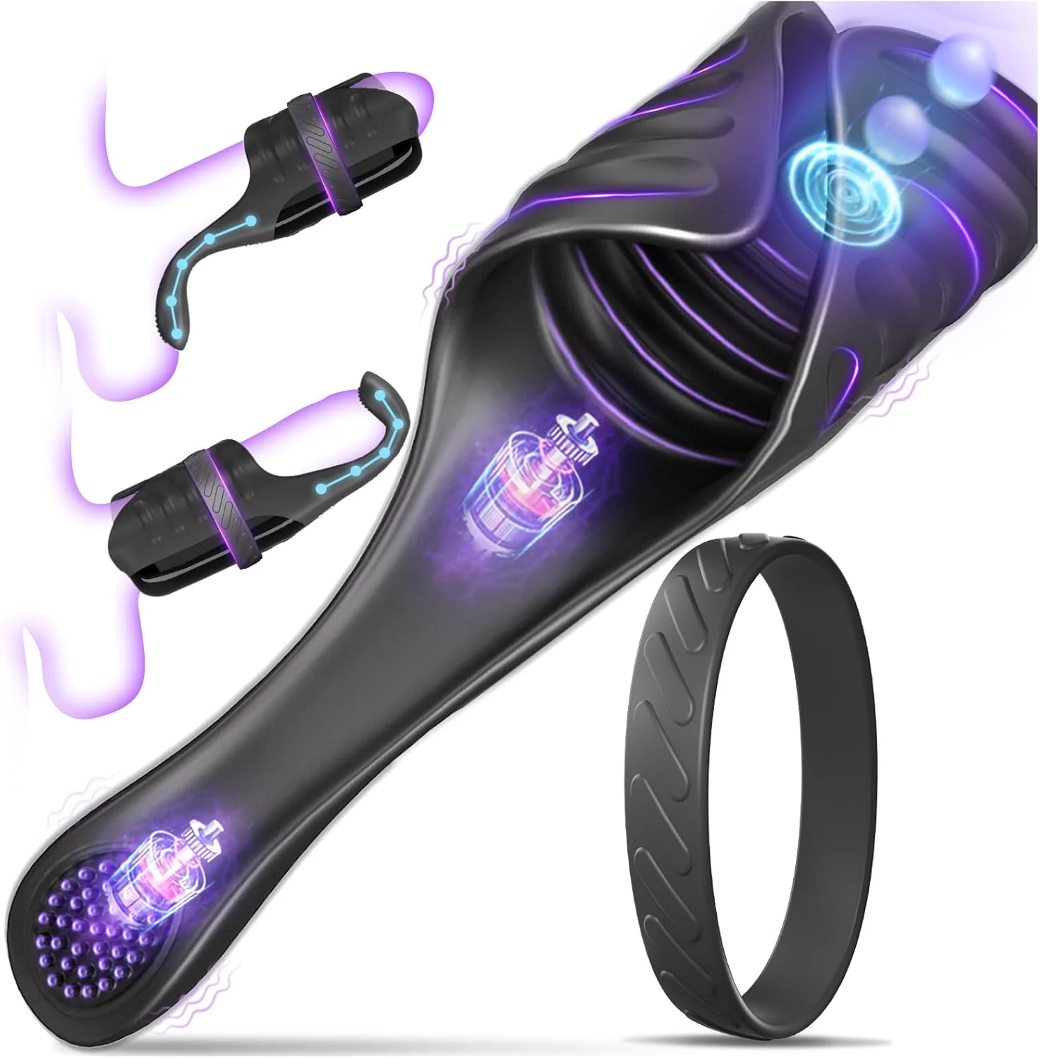FlexTap Hands-Free Male Stroker 3 Motor Tap Trainer - Image 2