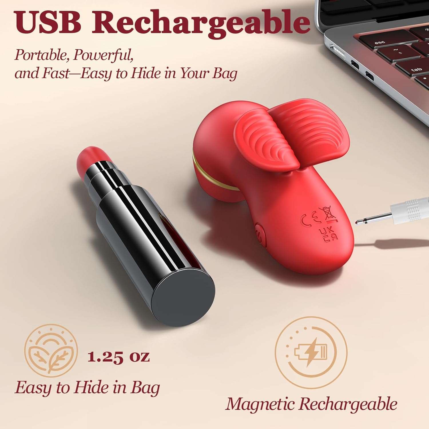 TeaseFlicker Clitoral Stimulation Finger Vibrator - Image 5