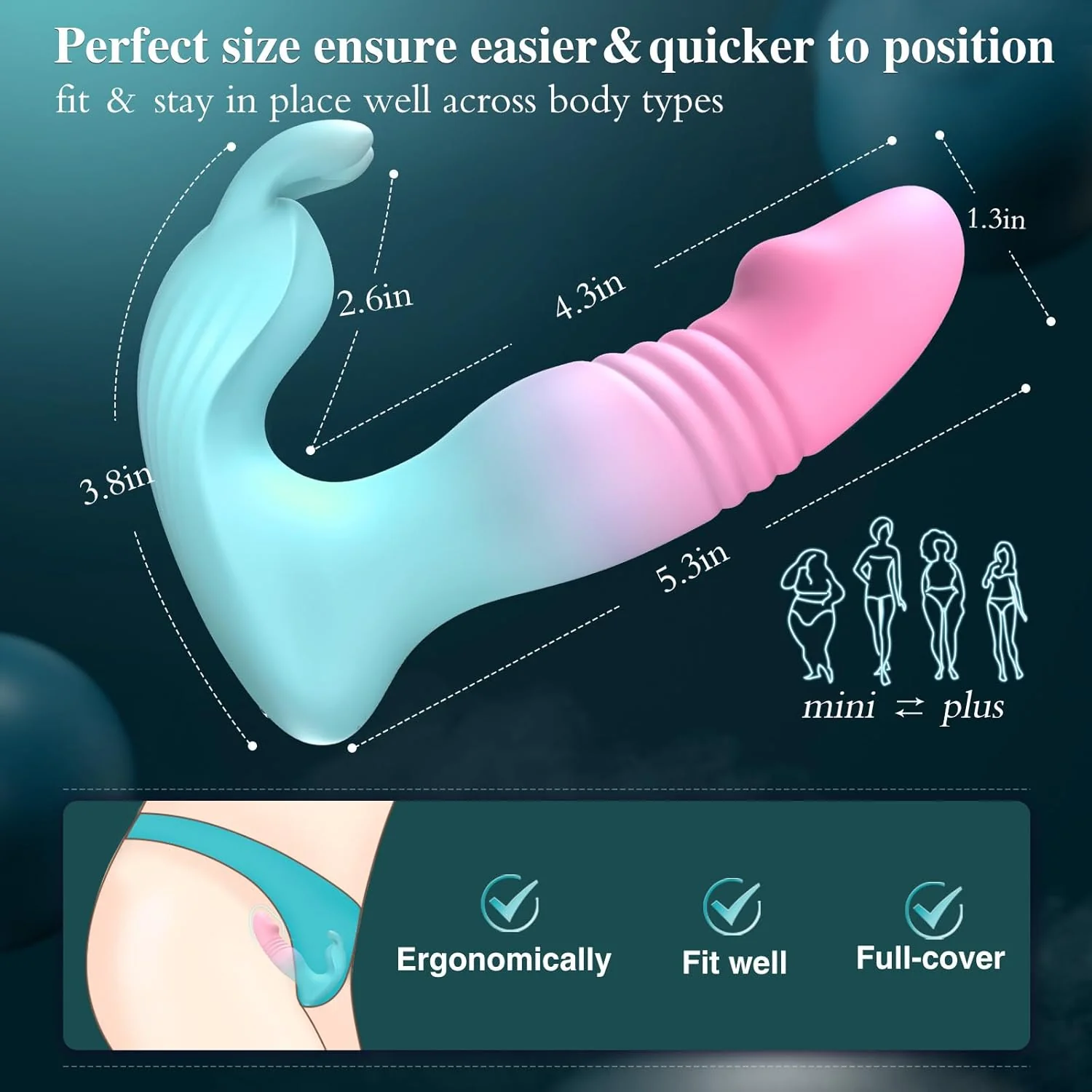 TemptThrust Wearable Dildo Vibrator - Image 4