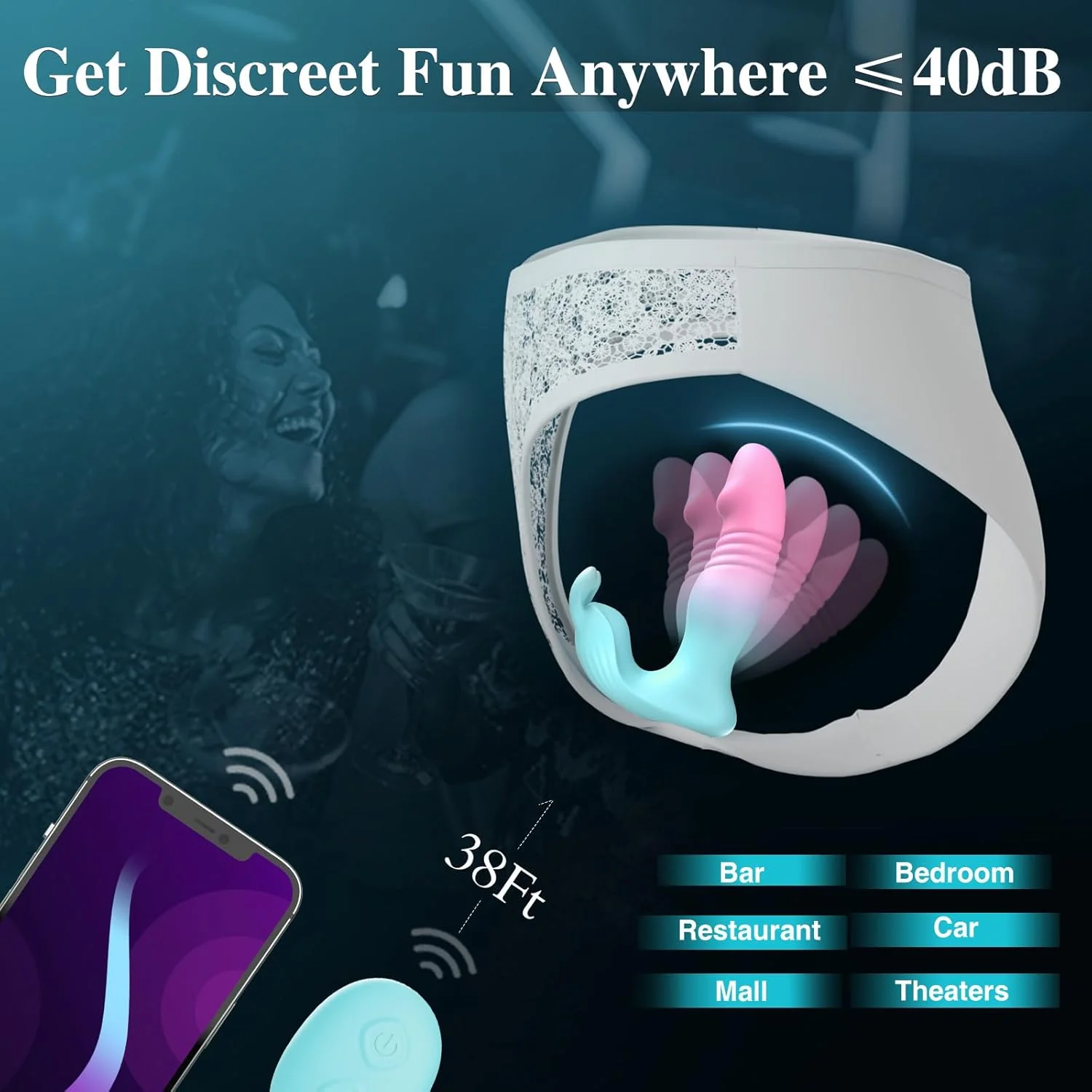 TemptThrust Wearable Dildo Vibrator - Image 5