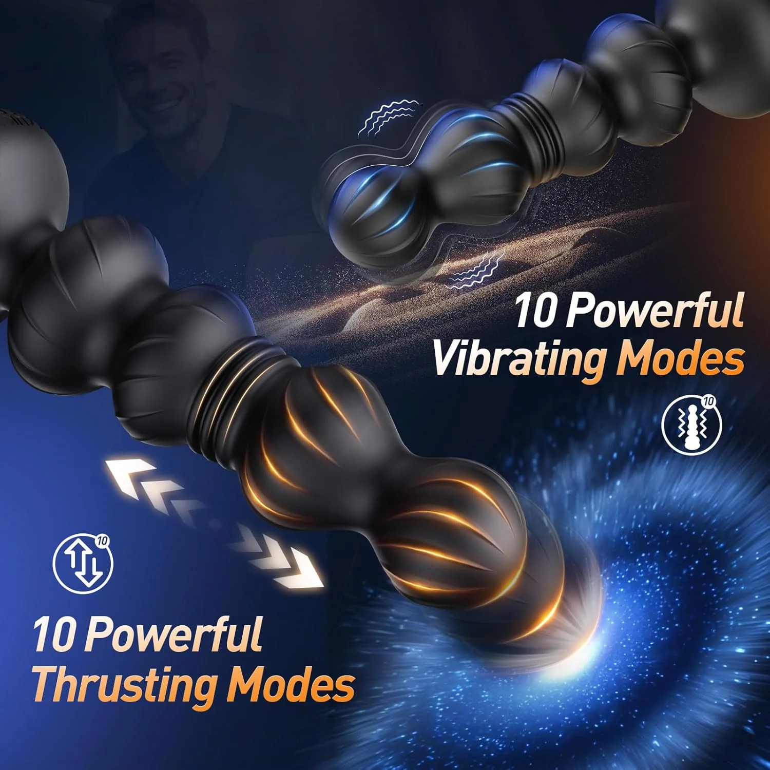 ThrustWave Thrusting Anal Beads Prostate Massager - Image 4