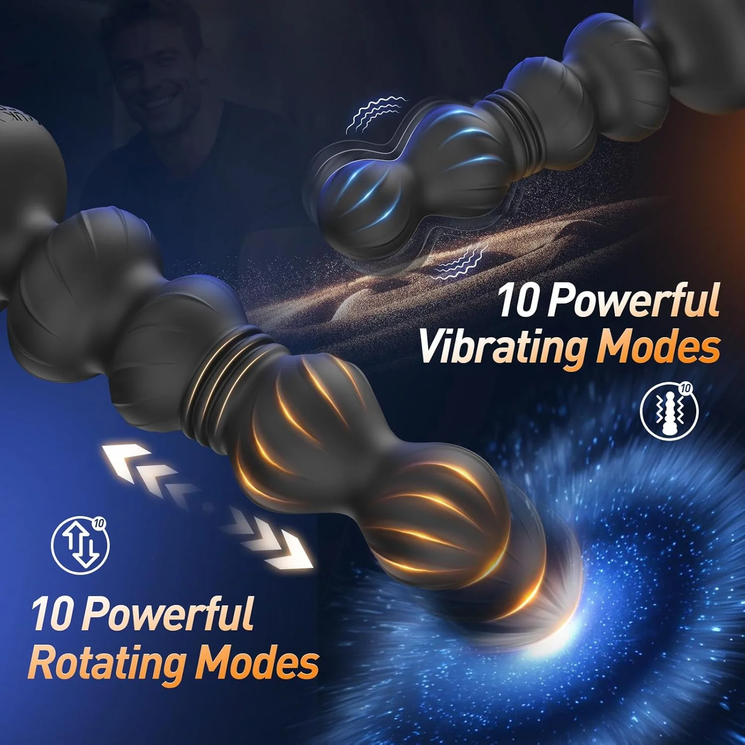 ThrustWaveX Thrusting Anal Beads Prostate Massager - Image 3