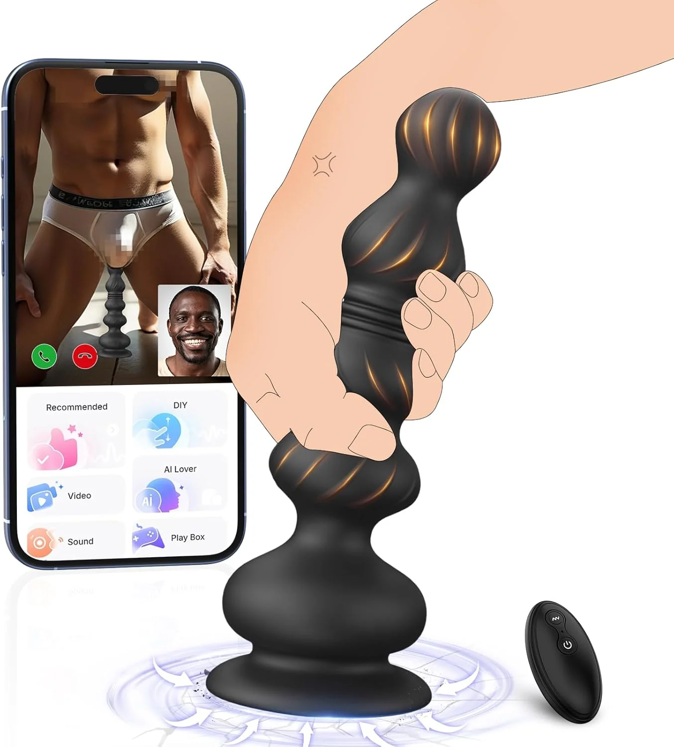 ThrustWaveX Thrusting Anal Beads Prostate Massager - Image 9