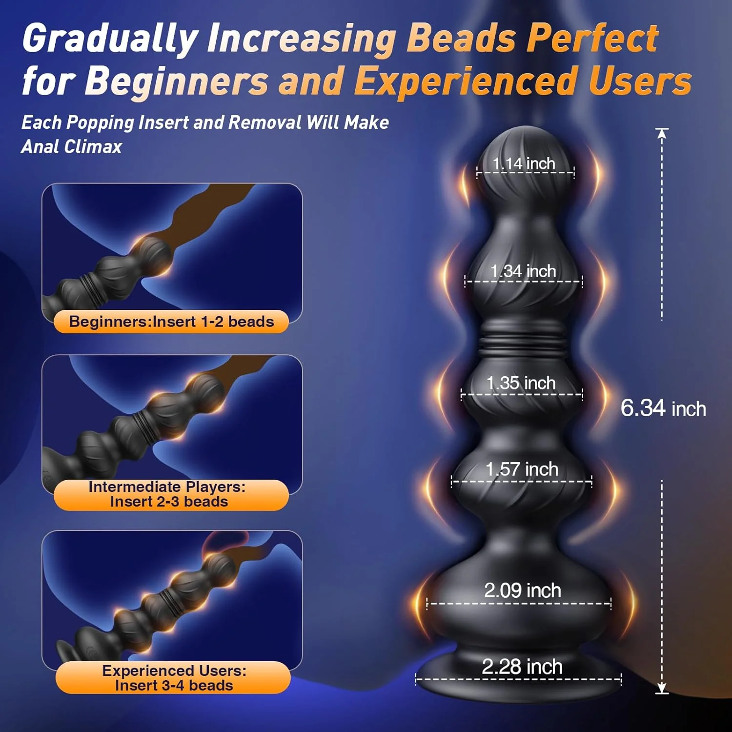 ThrustSense Thrusting Anal Bead Prostate Massager - Image 6