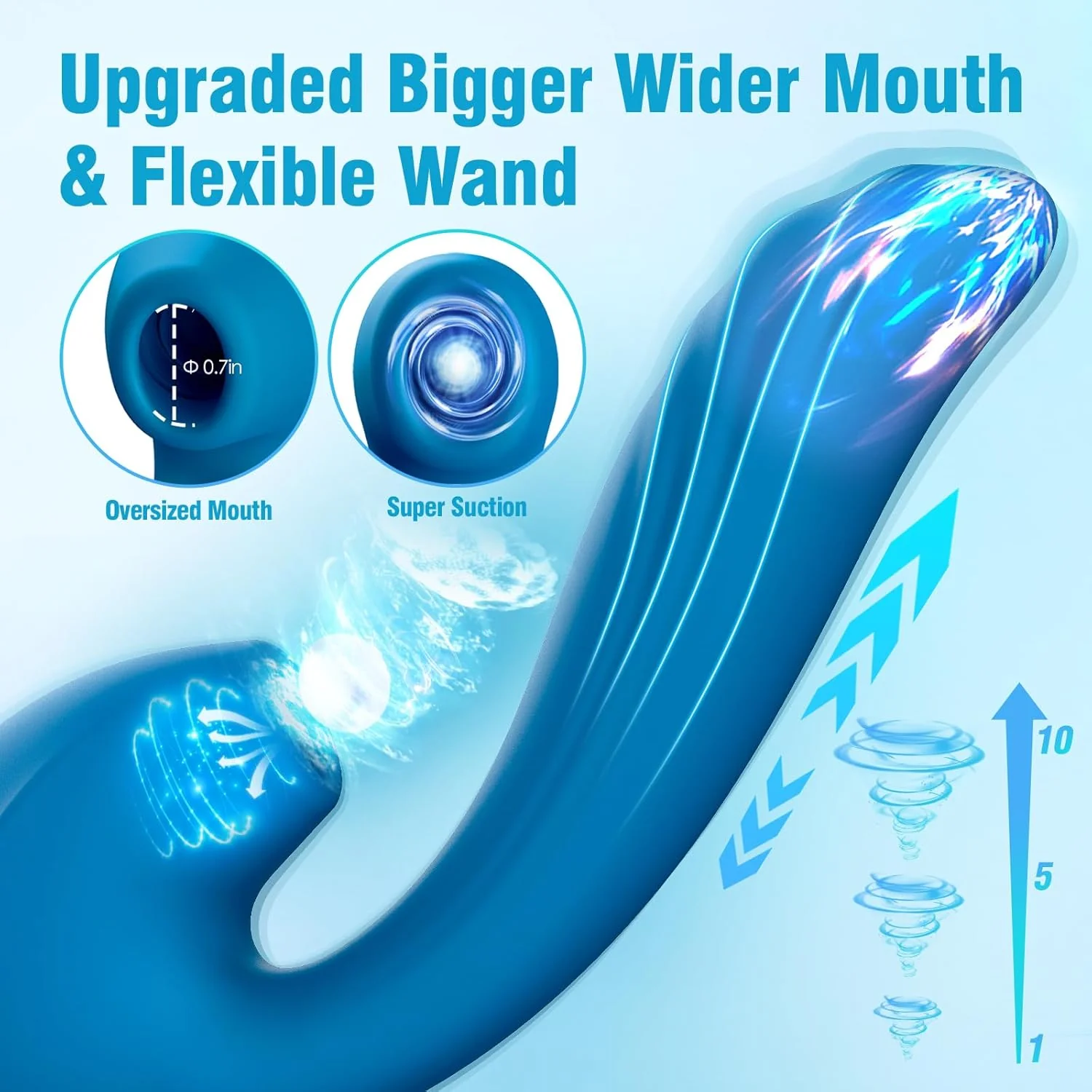 VoltVibe Clitoral Suction Dildo Vibrator - Image 4
