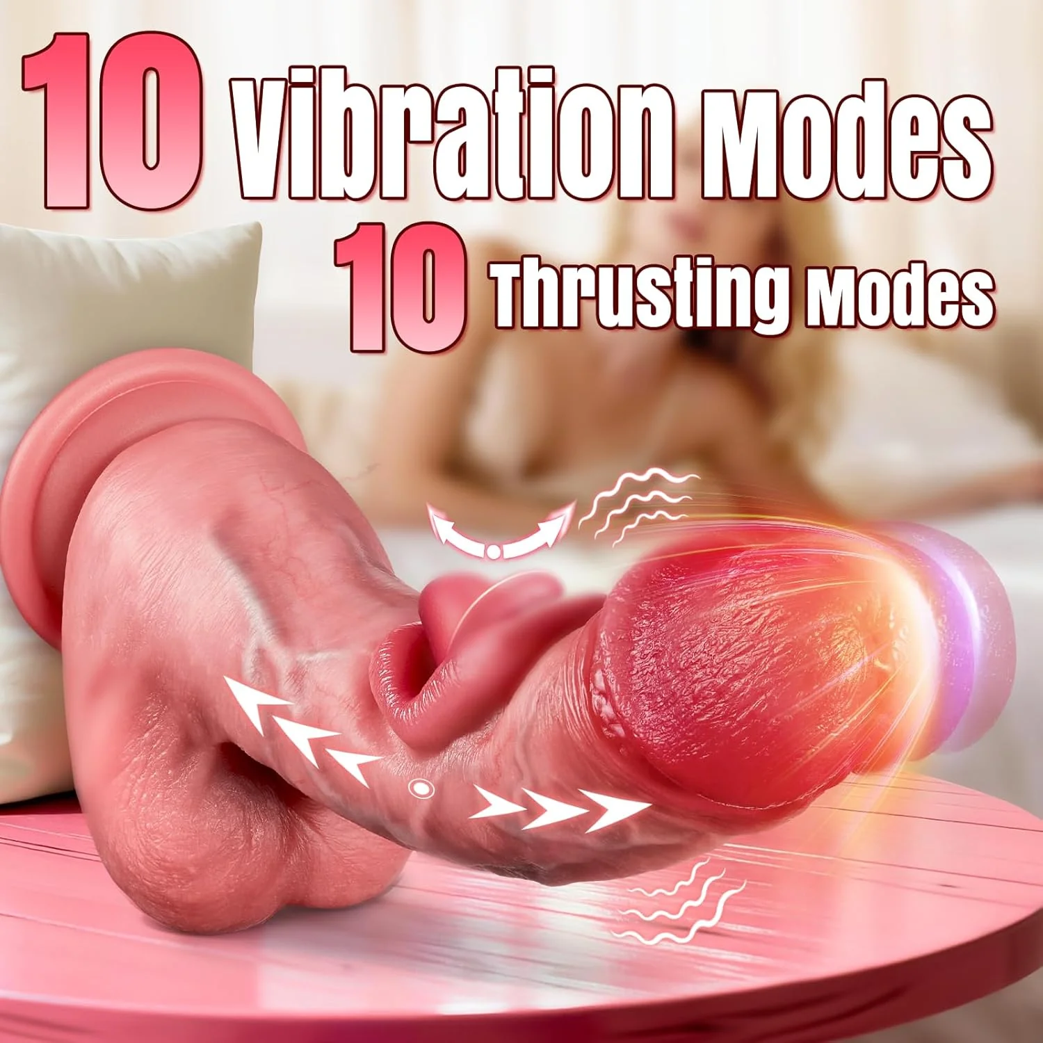 OccluraX AI Thrusting Dildo 10 Bite 10 Thrust Modes - Image 8